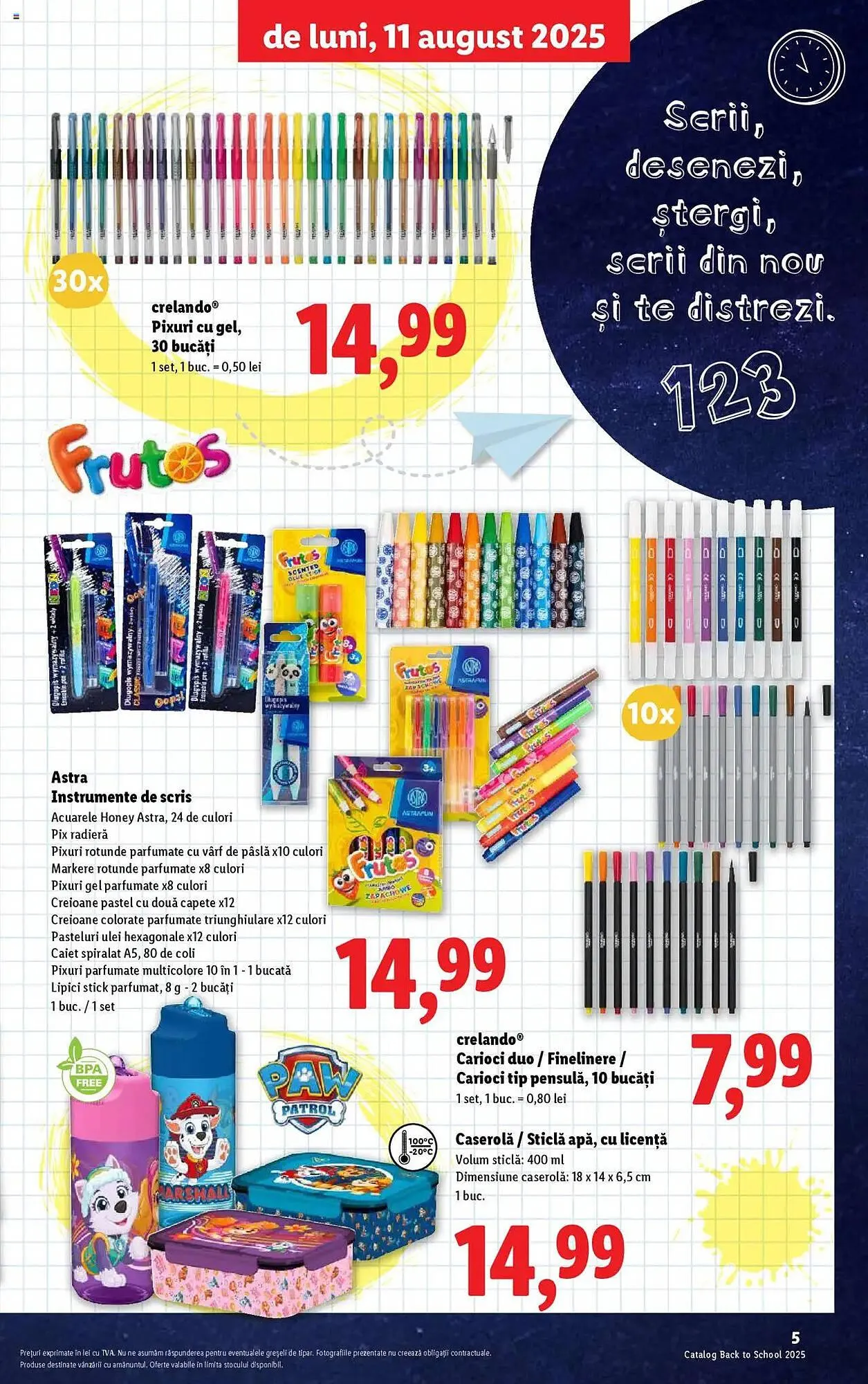 Catalog Catalog Lidl de la 11 august până la 31 august 2025 - Revista Pagina 5