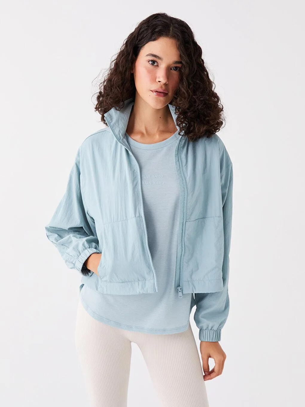 XSIDE Palton Cu Mânecă Lungă Şi Cu Gluga Pentru Femei