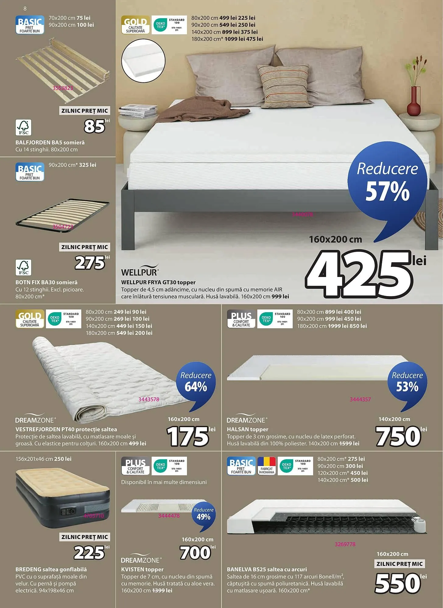 Catalog Catalog JYSK de la 27 august până la 25 septembrie 2025 - Revista Pagina 8