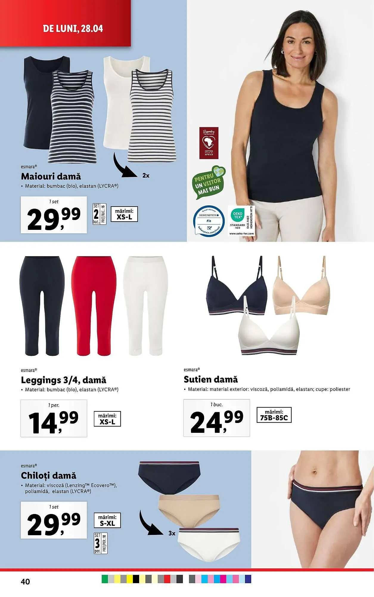 Catalog Catalog Lidl de la 22 aprilie până la 27 aprilie 2025 - Revista Pagina 40