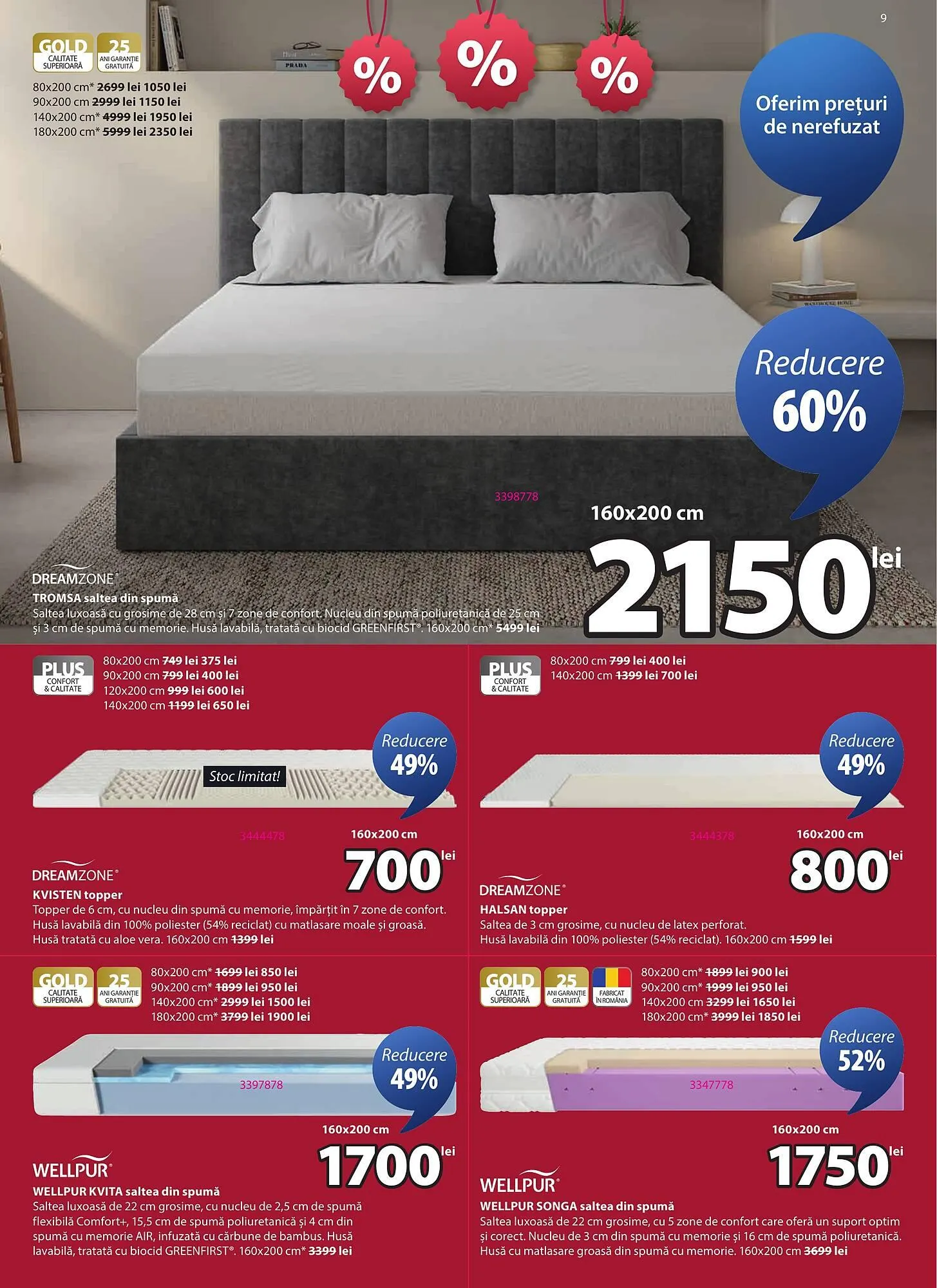 Catalog Catalog JYSK de la 1 ianuarie până la 23 ianuarie 2026 - Revista Pagina 9