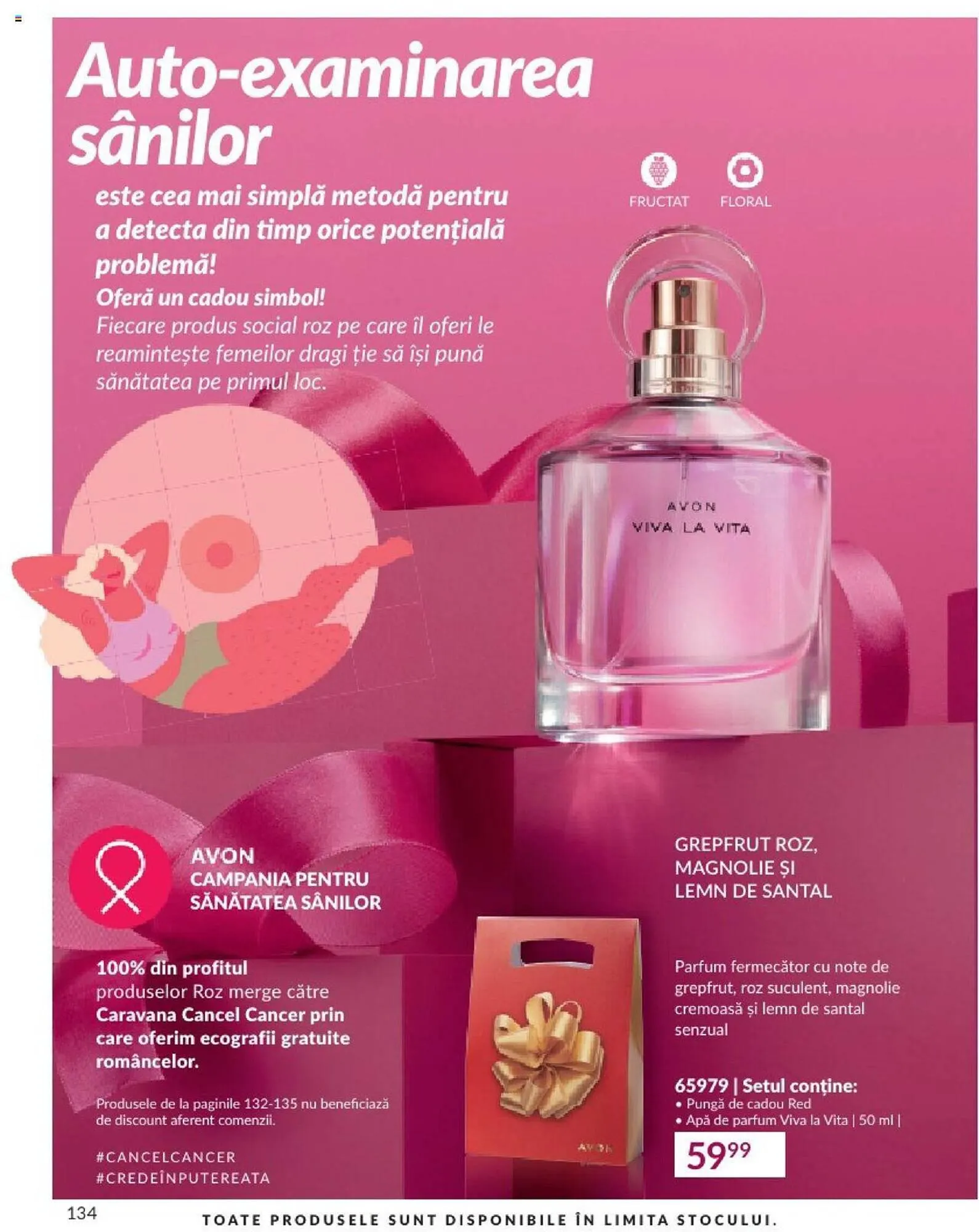 Catalog Avon catalog de la 1 octombrie până la 31 octombrie 2023 - Revista Pagina 136