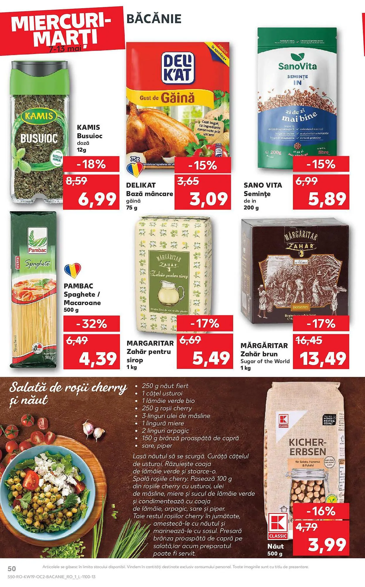 Catalog Catalog Kaufland de la 7 mai până la 13 mai 2025 - Revista Pagina 50