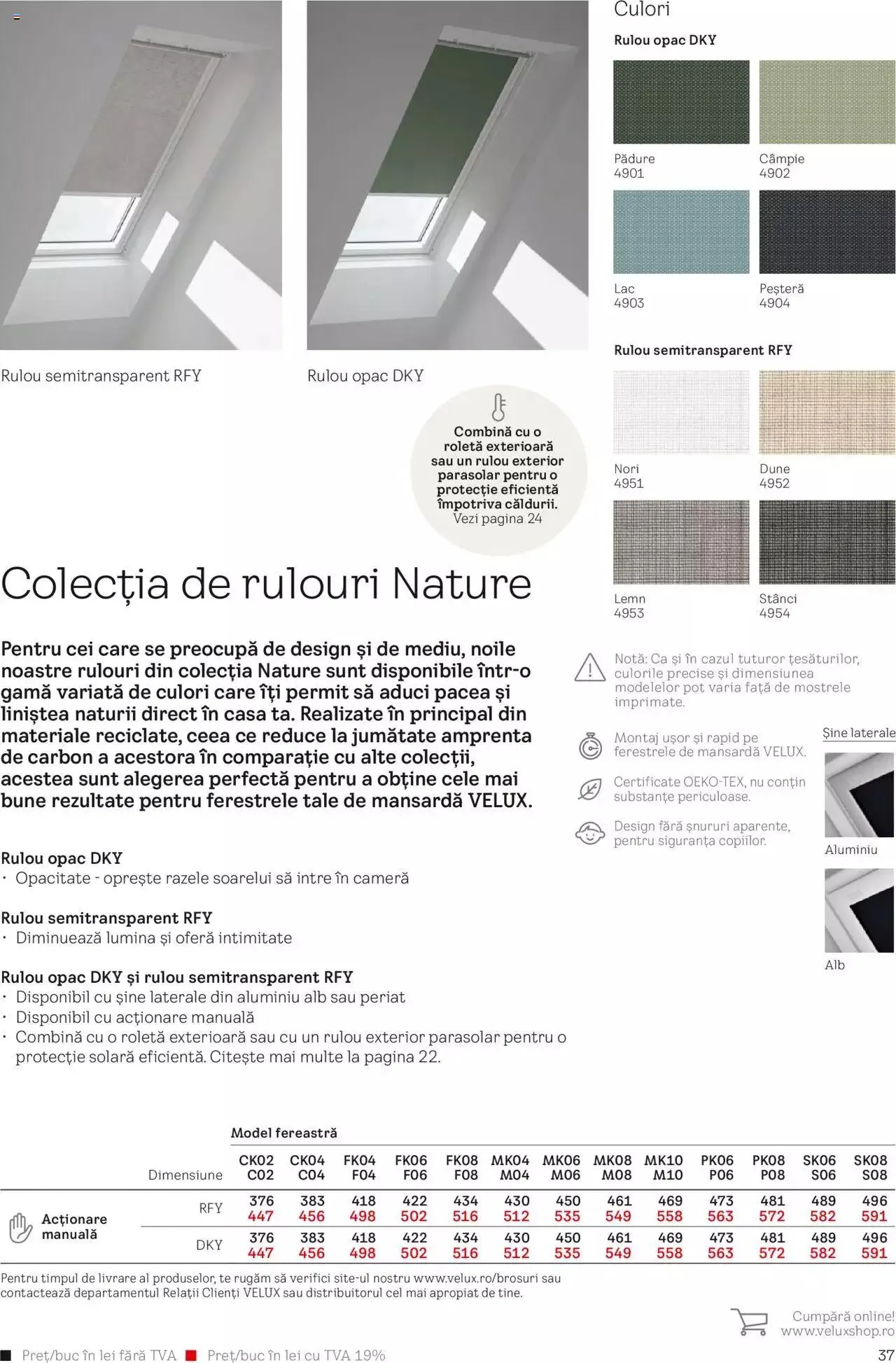 Catalog Velux catalog - Rulouri şi rolete 2023 de la 28 martie până la 31 decembrie 2023 - Revista Pagina 37