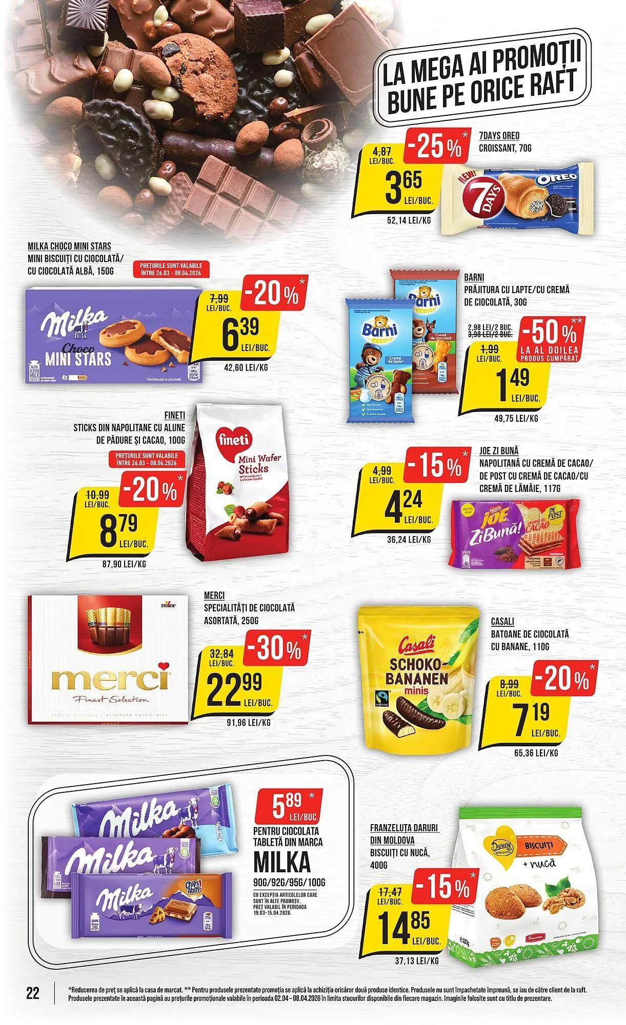 Catalog Catalog Mega Image de la 2 aprilie până la 8 aprilie 2026 - Revista Pagina 22