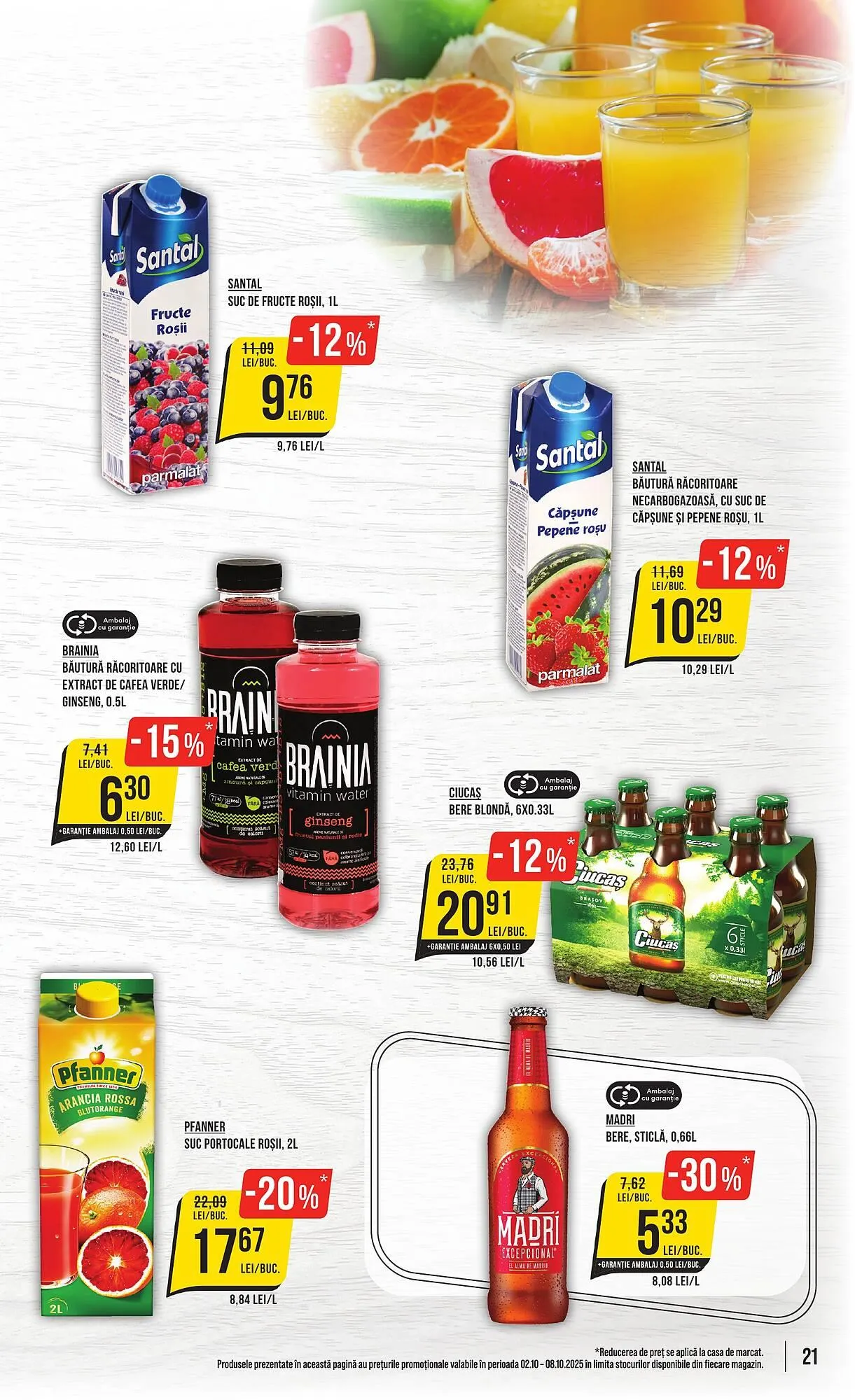 Catalog Catalog Mega Image de la 2 octombrie până la 8 octombrie 2025 - Revista Pagina 21