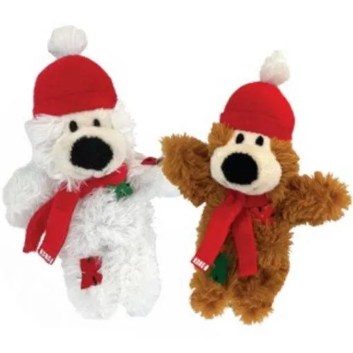 Jucarie pentru pisici Kong Holiday Softies Bear
