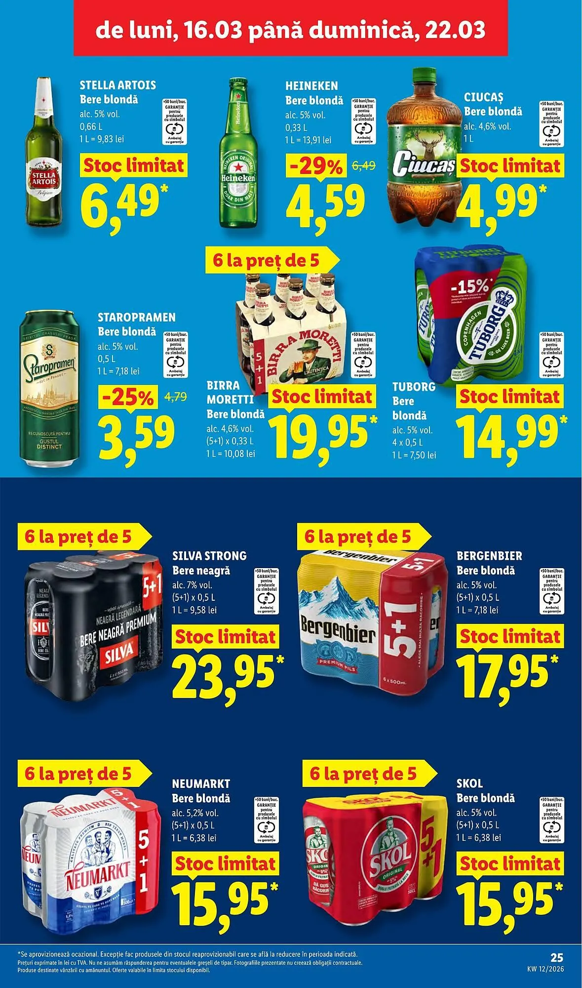 Catalog Catalog Lidl de la 16 martie până la 22 martie 2026 - Revista Pagina 25