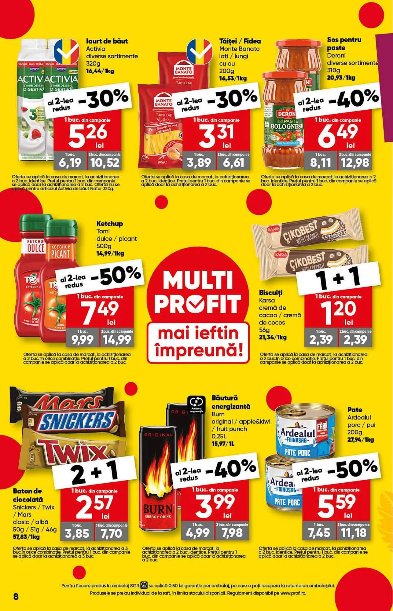 Catalog Catalog PROFI de la 1 octombrie până la 14 octombrie 2025 - Revista Pagina 8