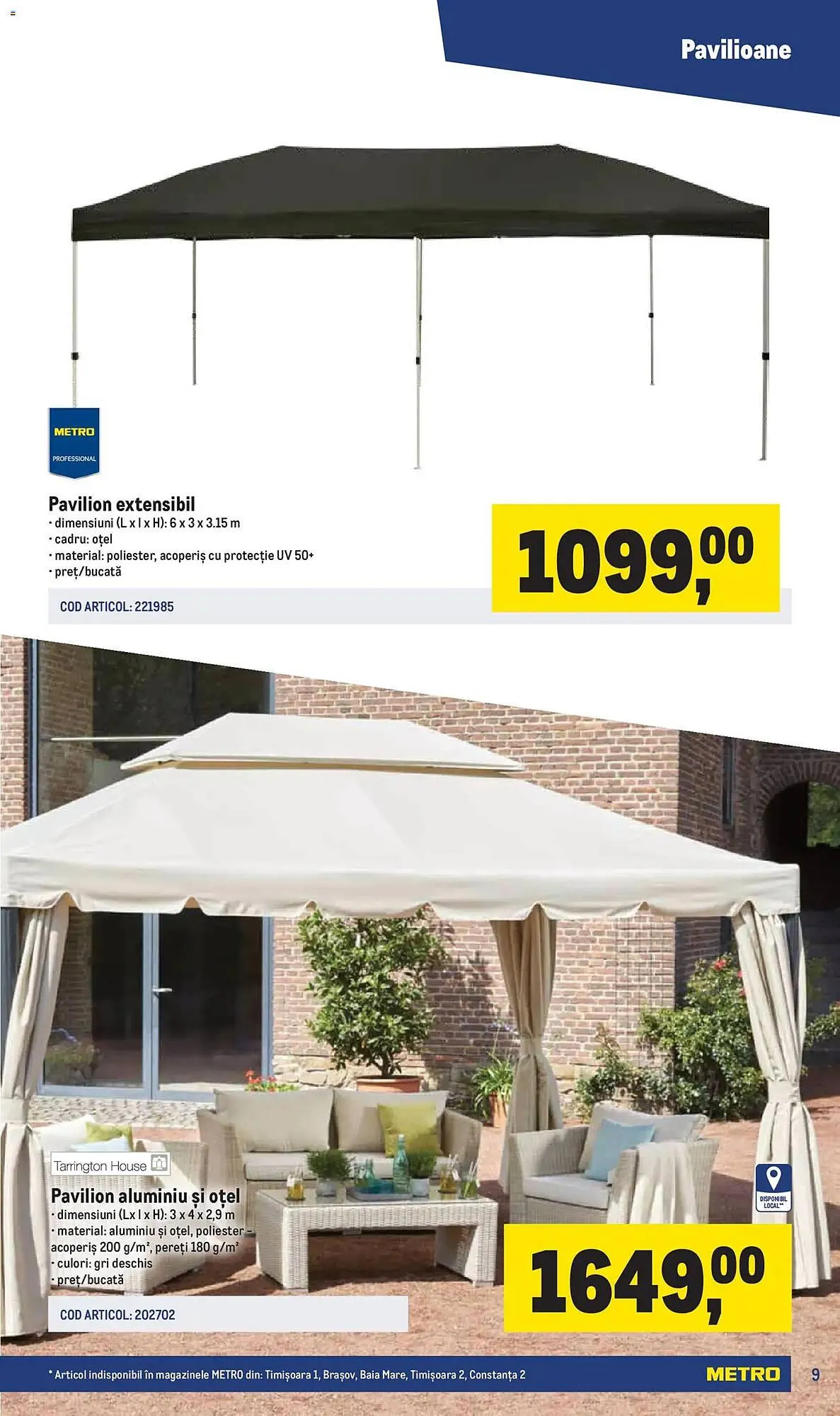 Catalog Catalog Metro de la 15 martie până la 30 iunie 2026 - Revista Pagina 9