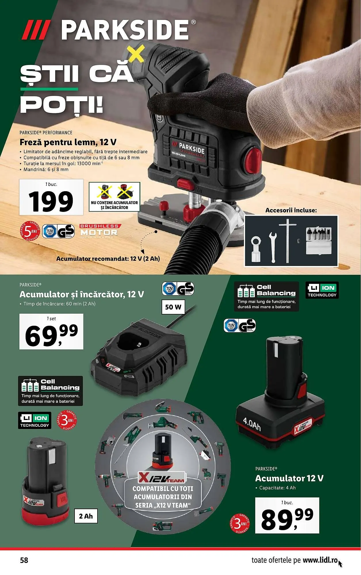 Catalog Catalog Lidl de la 12 mai până la 18 mai 2025 - Revista Pagina 58