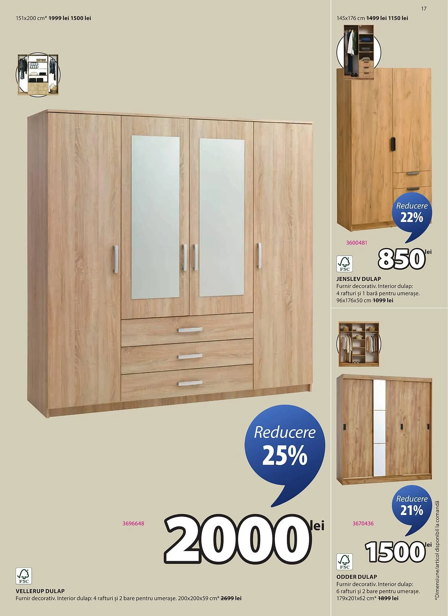 Catalog Catalog JYSK de la 5 februarie până la 6 martie 2025 - Revista Pagina 17