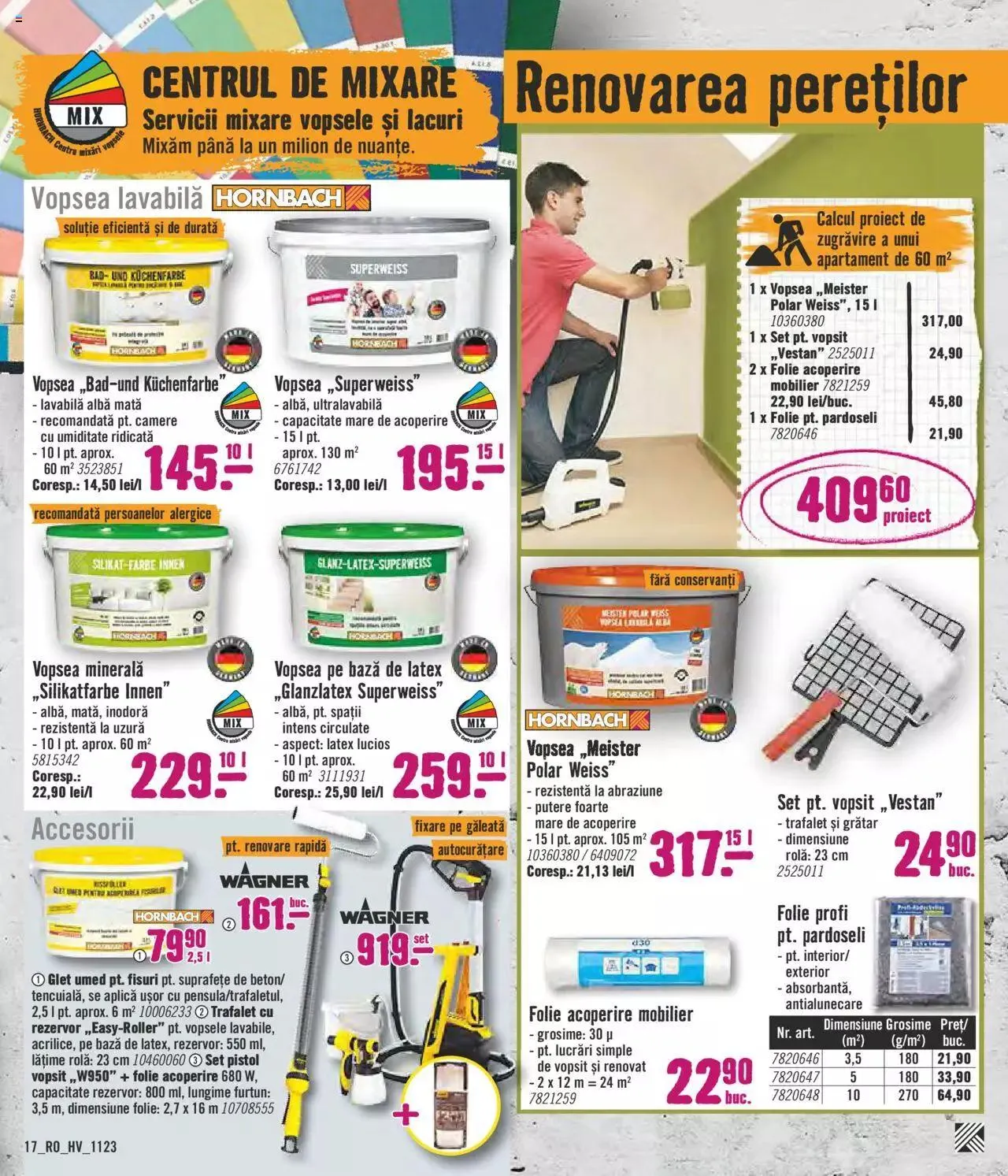 Catalog Catalog Hornbach de la 6 noiembrie până la 3 decembrie 2023 - Revista Pagina 17