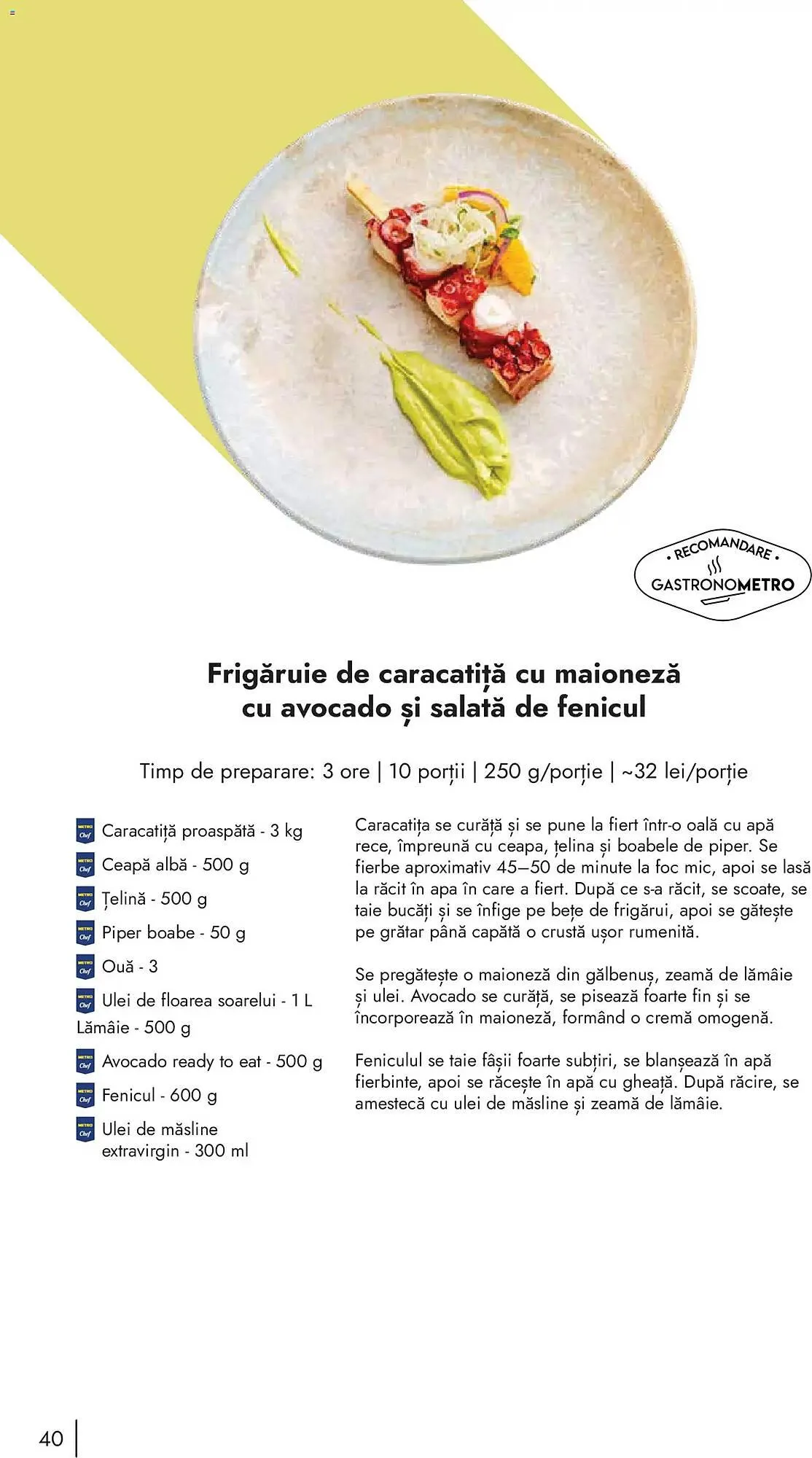 Catalog Catalog Metro de la 9 noiembrie până la 31 decembrie 2026 - Revista Pagina 40