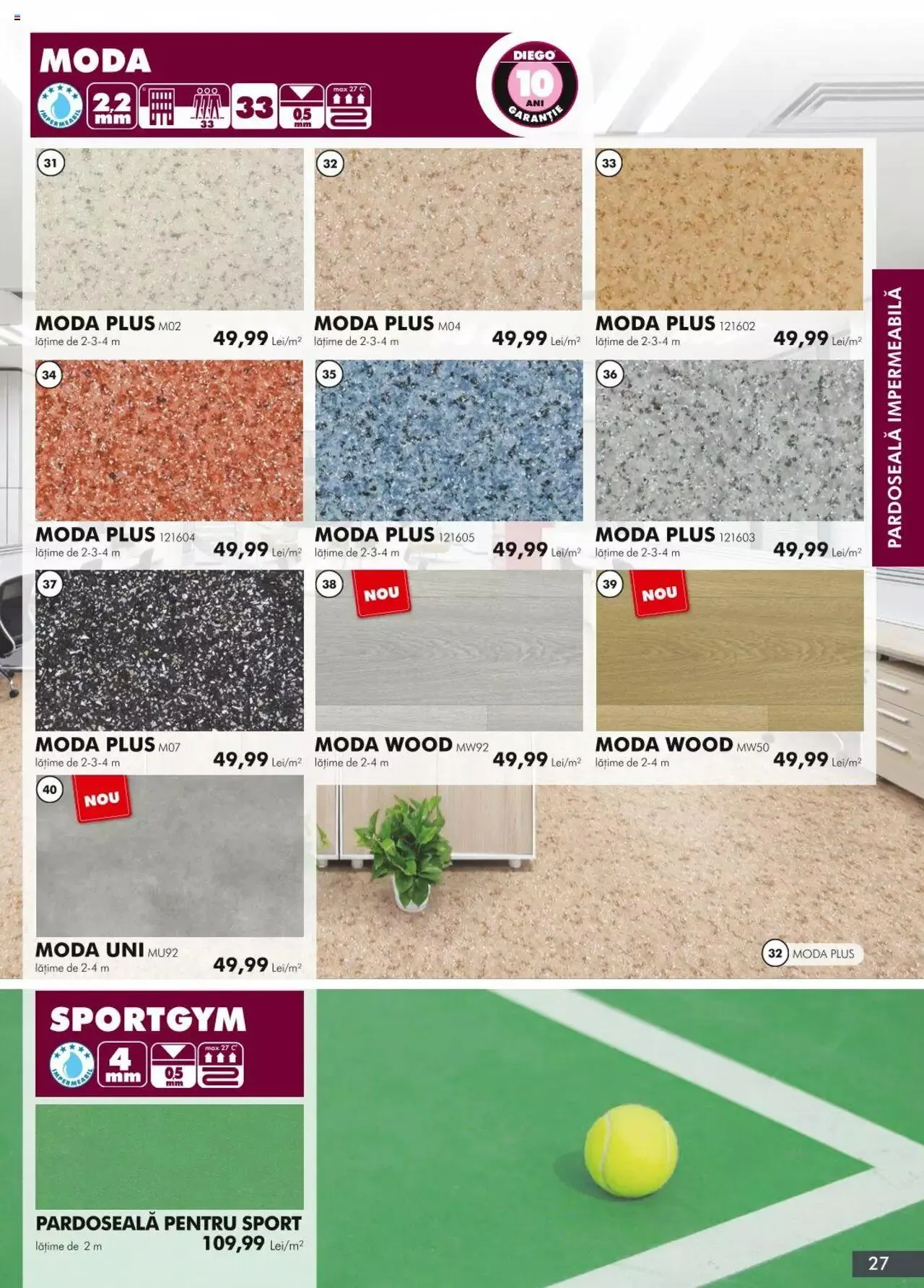 Catalog Diego catalog - Primăvară/vară de la 1 aprilie până la 31 decembrie 2024 - Revista Pagina 27