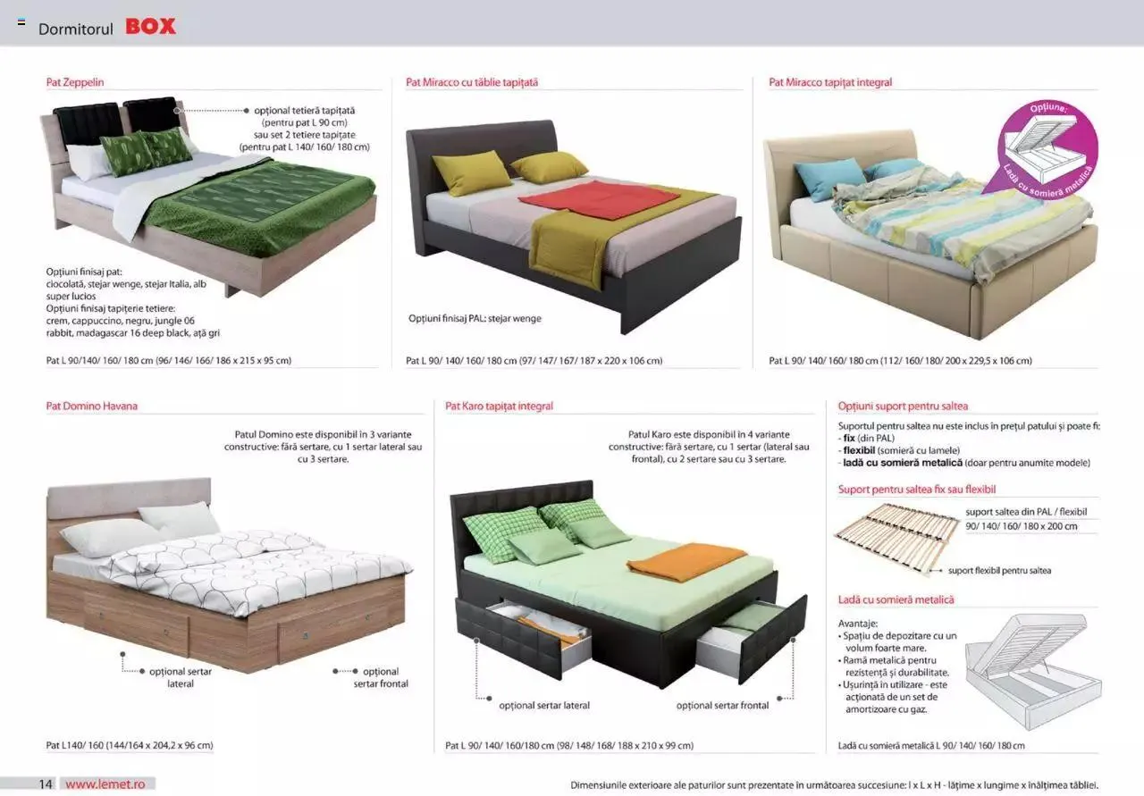 Catalog Lem’s catalog - Dormitor Box de la 1 septembrie până la 31 decembrie 2023 - Revista Pagina 14