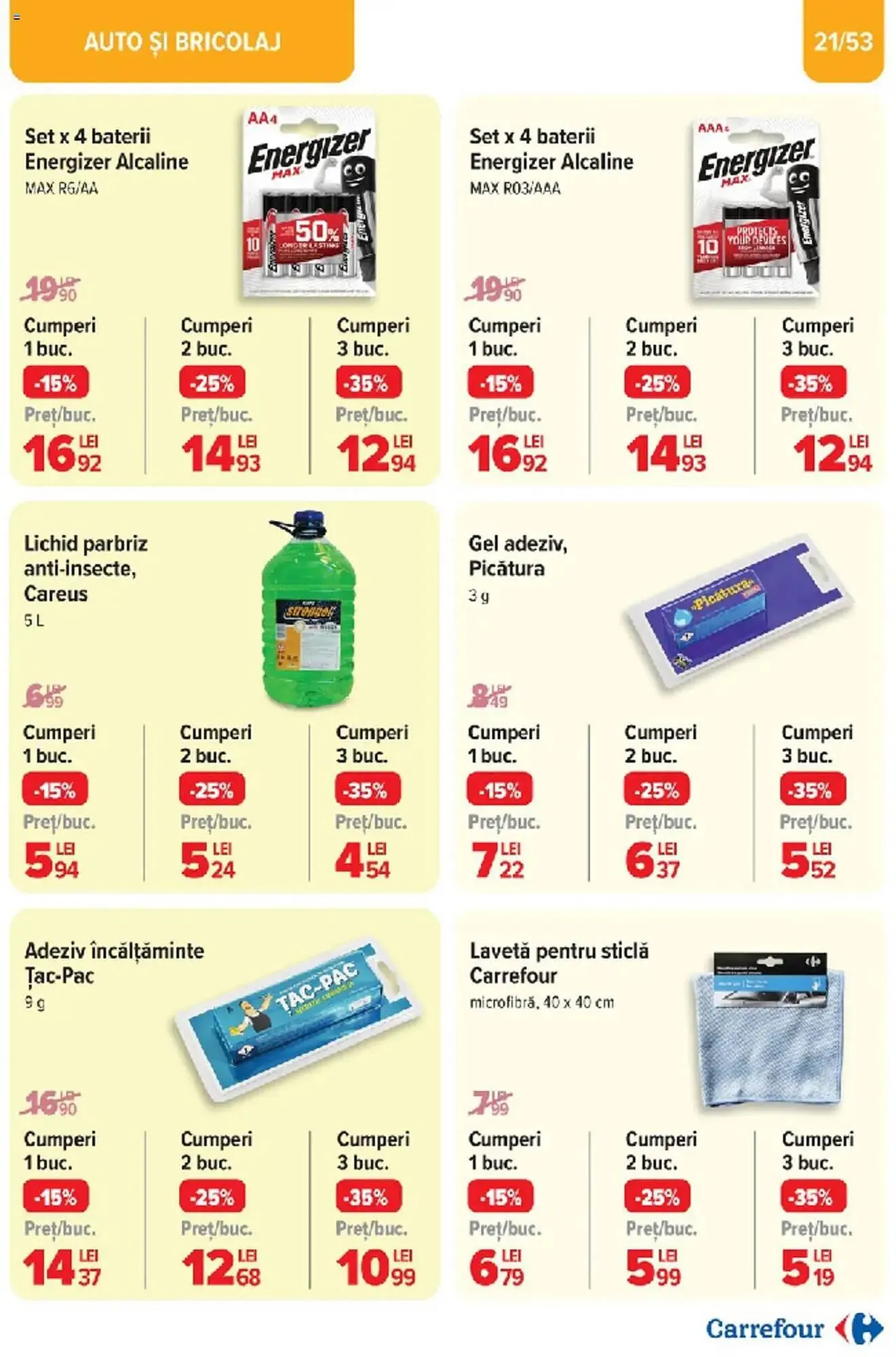 Catalog Catalog Carrefour de la 10 martie până la 18 martie 2025 - Revista Pagina 74