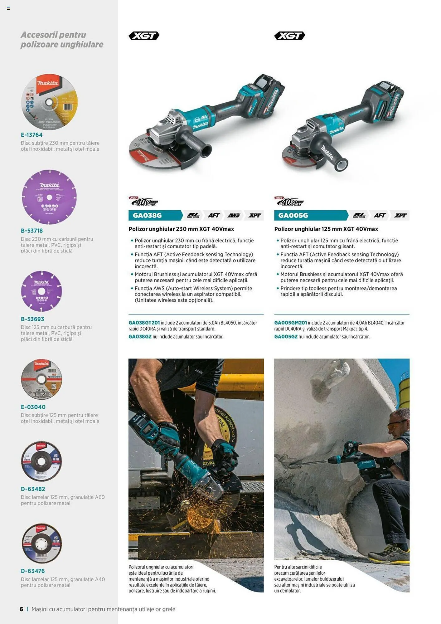 Catalog Makita catalog de la 1 septembrie până la 12 septembrie 2023 - Revista Pagina 6