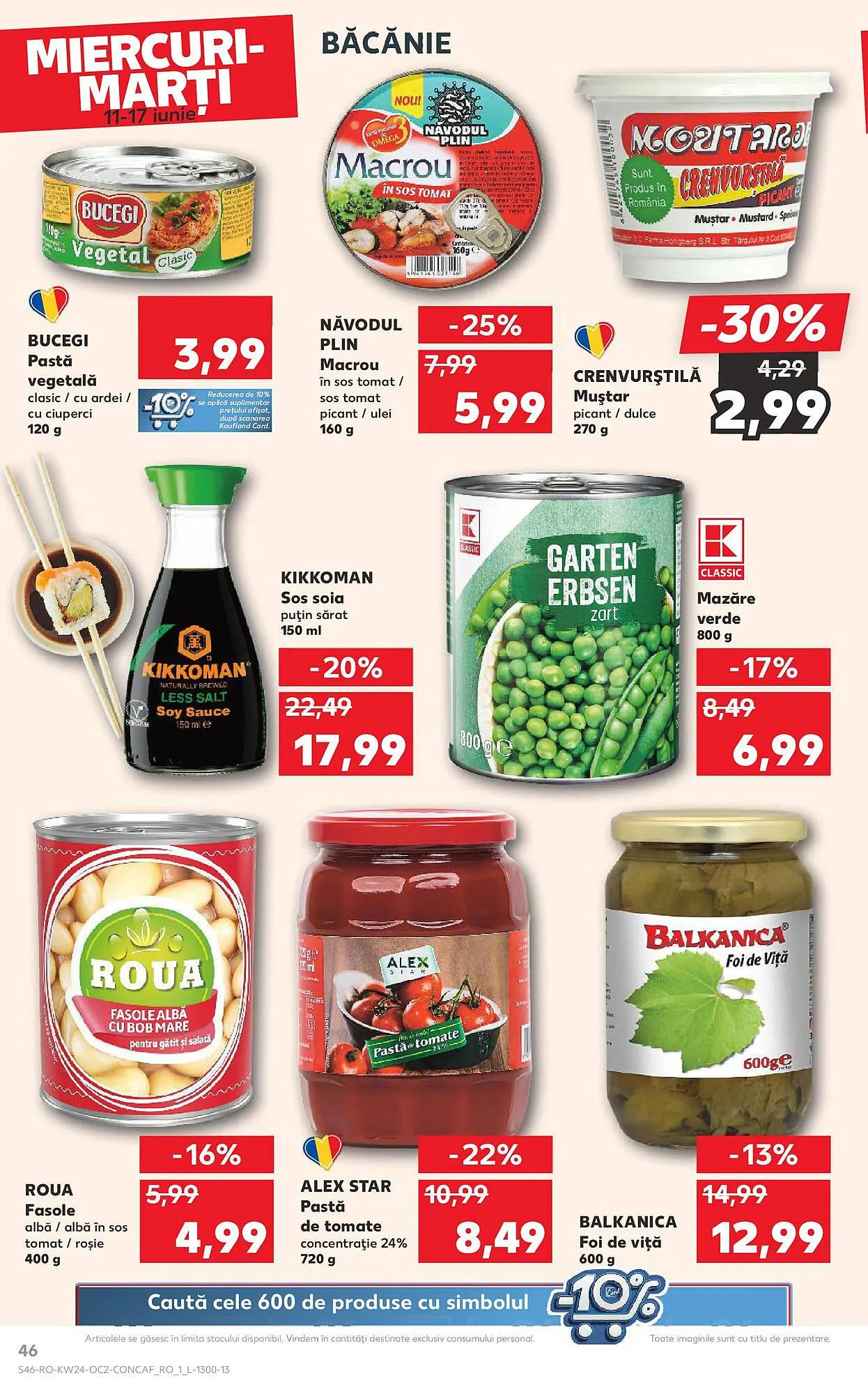 Catalog Catalog Kaufland de la 11 iunie până la 17 iunie 2025 - Revista Pagina 46