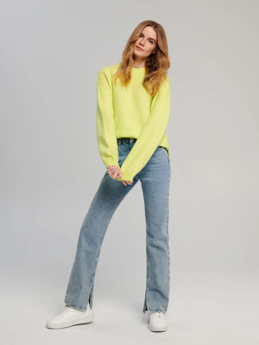 Pulover cu mâneci bufante