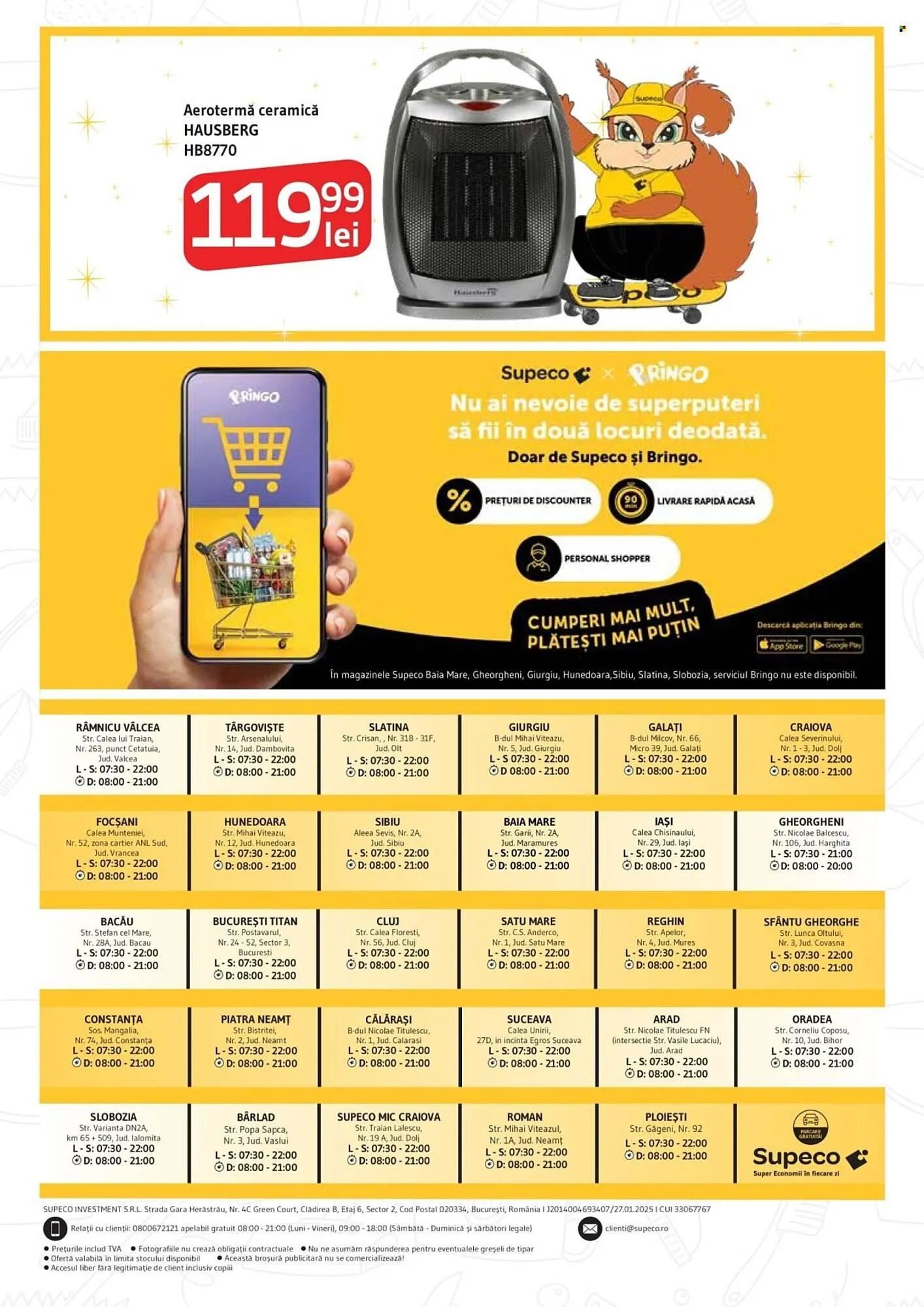 Catalog Catalog Supeco de la 8 ianuarie până la 21 ianuarie 2026 - Revista Pagina 18