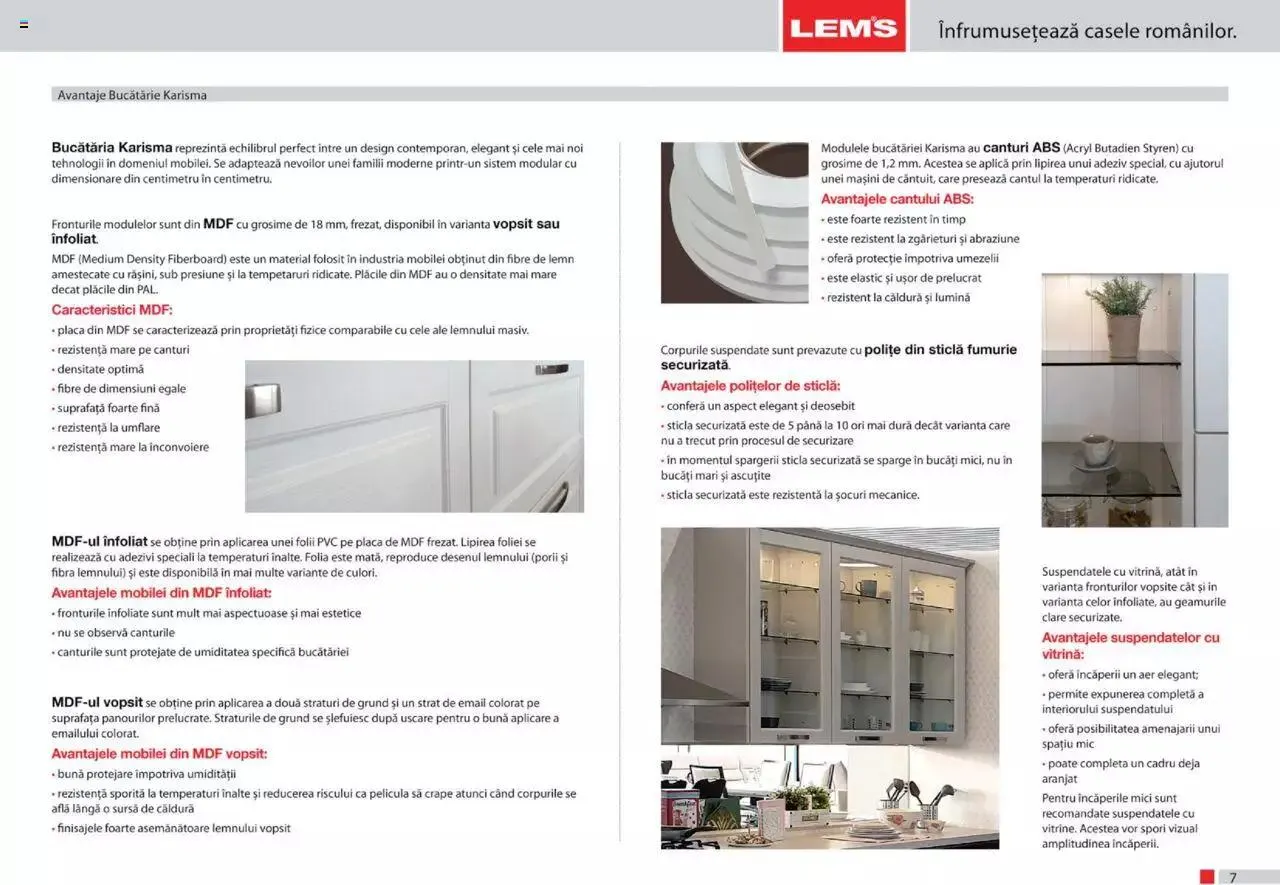 Catalog Lem’s - Bucătăria Karisma de la 1 septembrie până la 31 decembrie 2023 - Revista Pagina 7