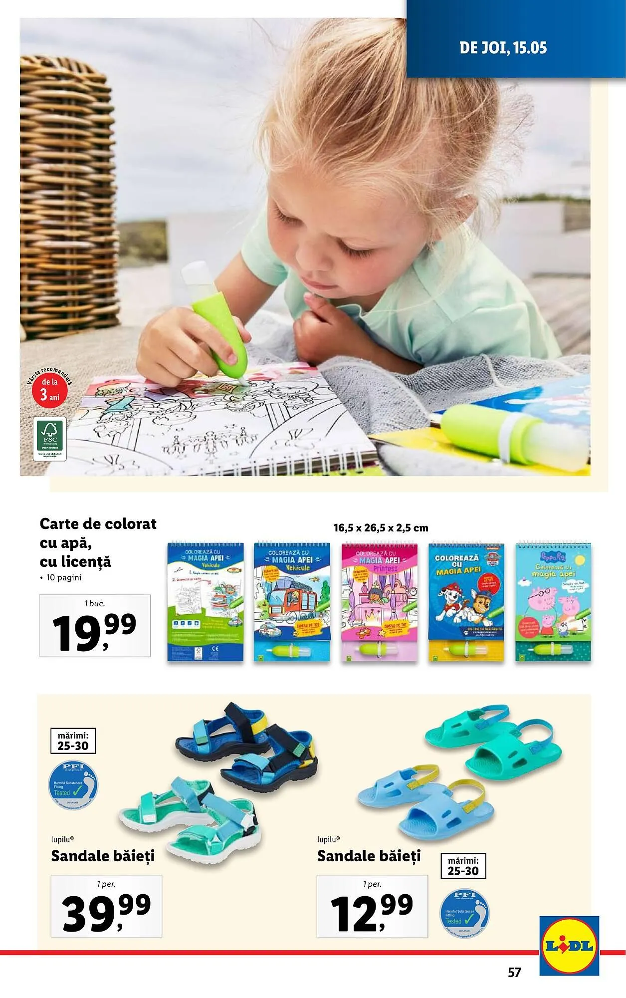 Catalog Catalog Lidl de la 12 mai până la 18 mai 2025 - Revista Pagina 57