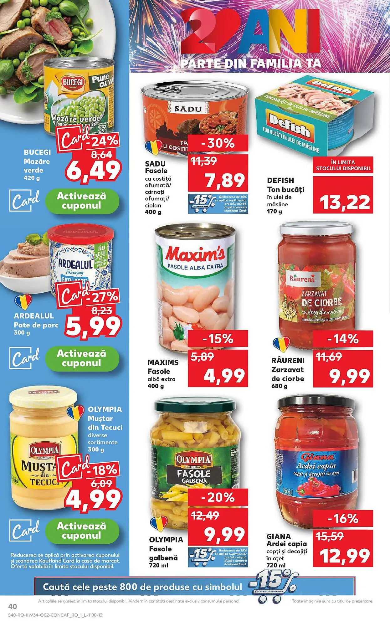 Catalog Catalog Kaufland de la 20 august până la 26 august 2025 - Revista Pagina 40