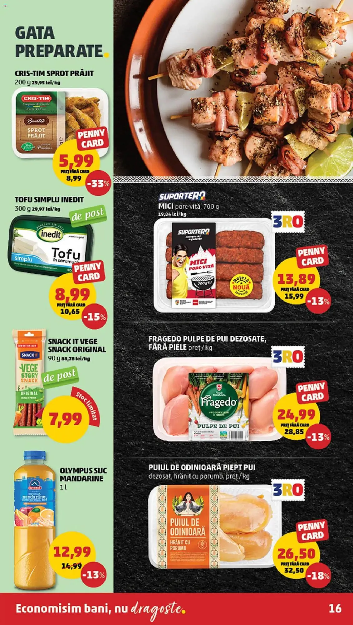 Catalog Catalog Penny de la 1 aprilie până la 7 aprilie 2026 - Revista Pagina 16