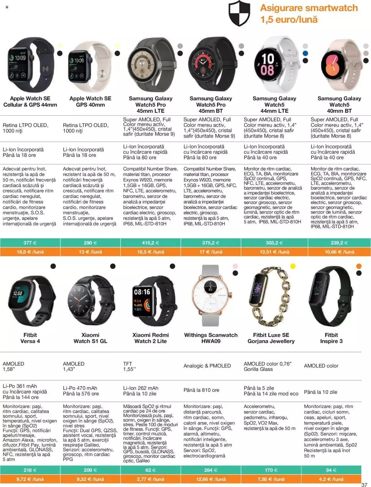 Catalog Orange - Catalog nou de la 21 decembrie până la 31 decembrie 2023 - Revista Pagina 37