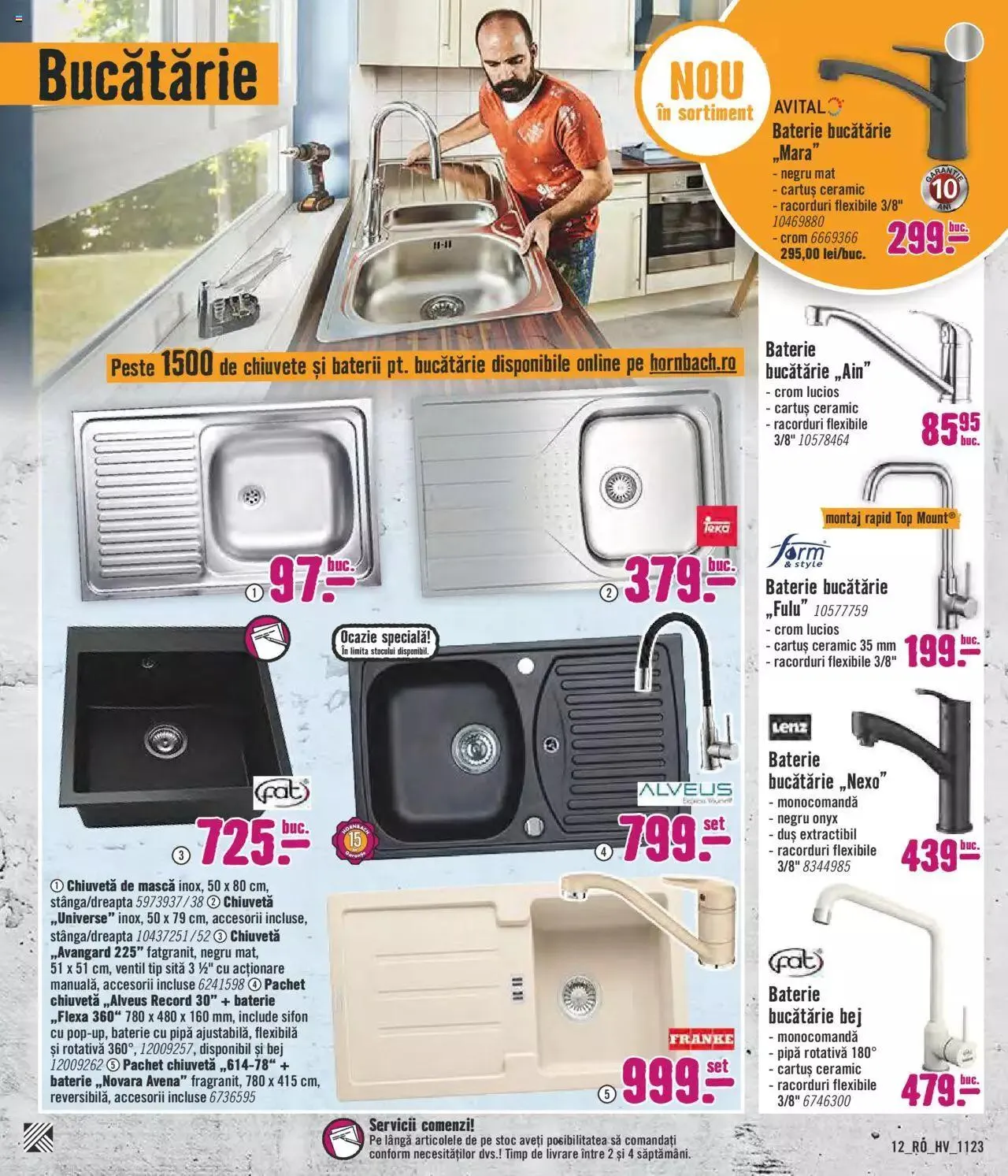 Catalog Catalog Hornbach de la 6 noiembrie până la 3 decembrie 2023 - Revista Pagina 12