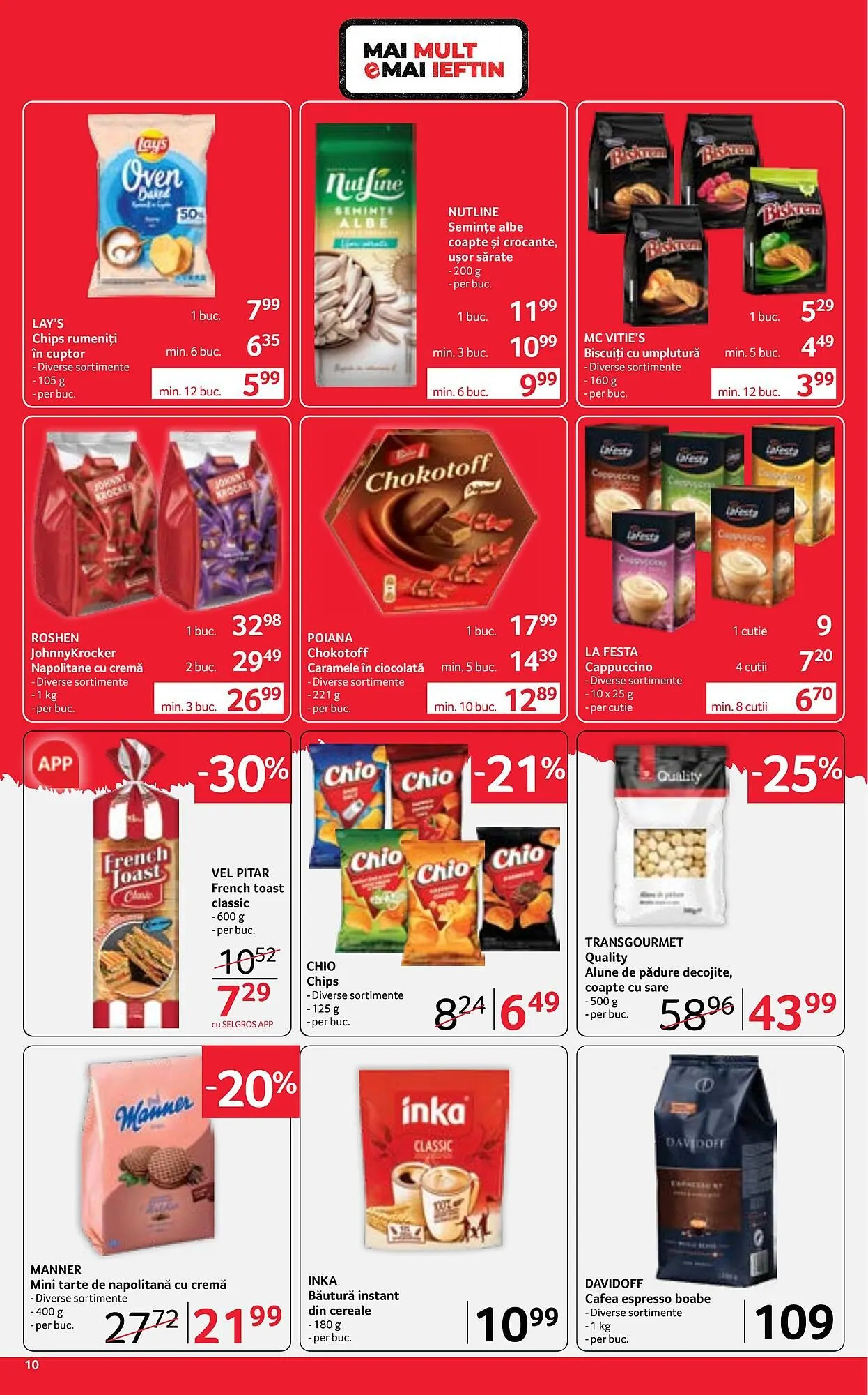 Catalog Catalog Selgros de la 17 aprilie până la 30 aprilie 2026 - Revista Pagina 10