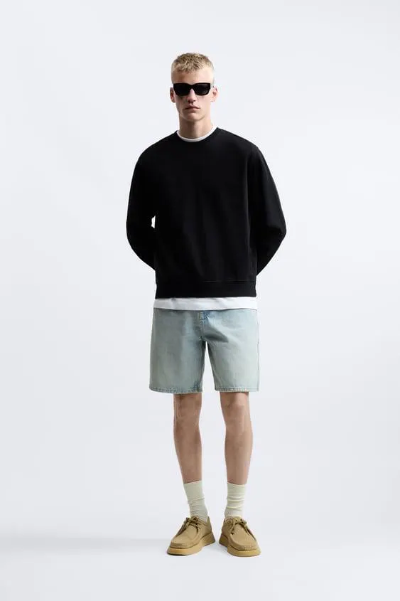 BERMUDE DENIM LOOSE FIT