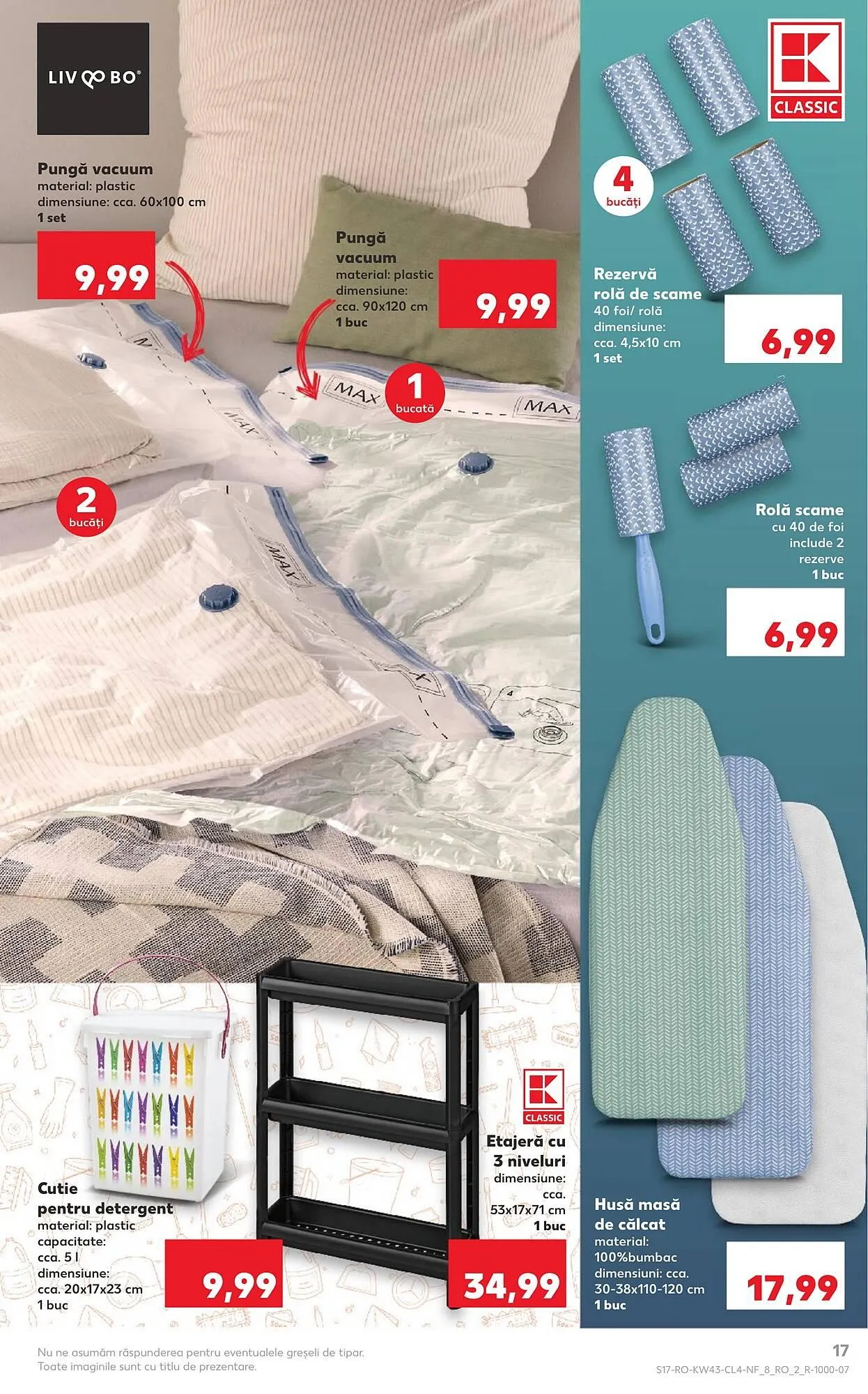 Catalog Catalog Kaufland de la 22 octombrie până la 28 octombrie 2025 - Revista Pagina 17