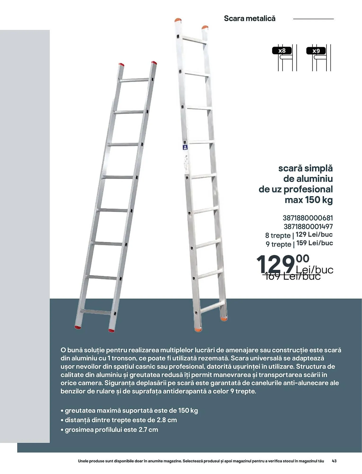 Catalog Catalog Brico Depôt de la 13 iunie până la 7 februarie 2026 - Revista Pagina 43