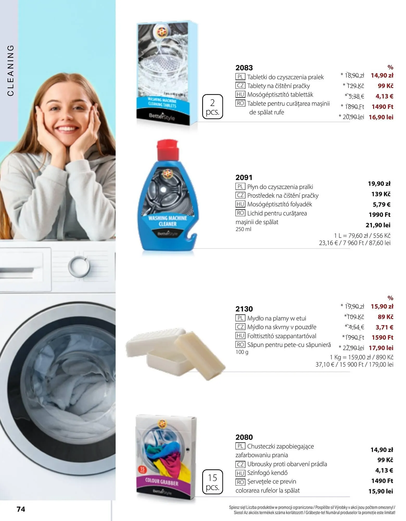 Catalog Catalog BetterStyle de la 1 mai până la 31 mai 2025 - Revista Pagina 74