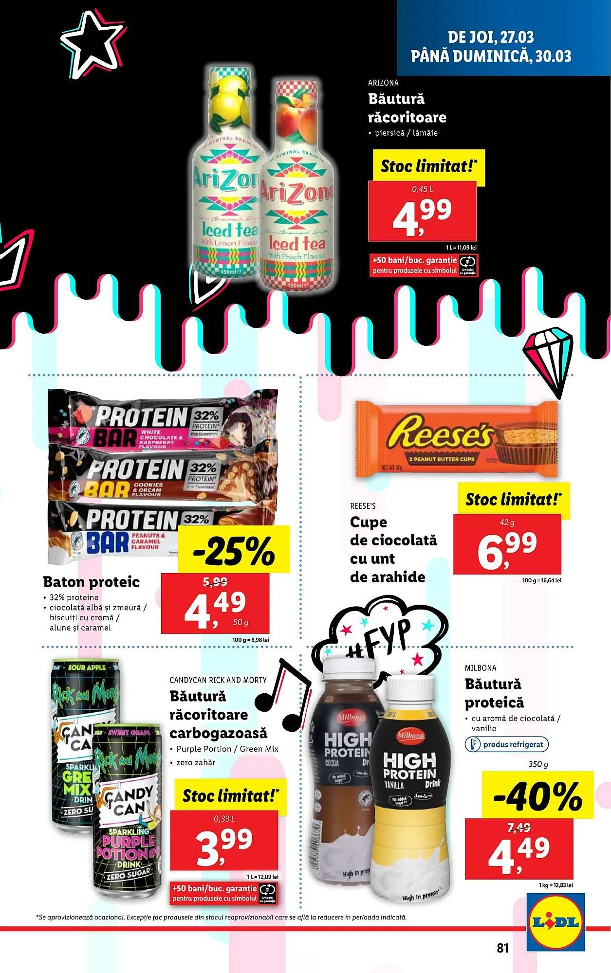 Catalog Catalog Lidl de la 24 martie până la 30 martie 2025 - Revista Pagina 81