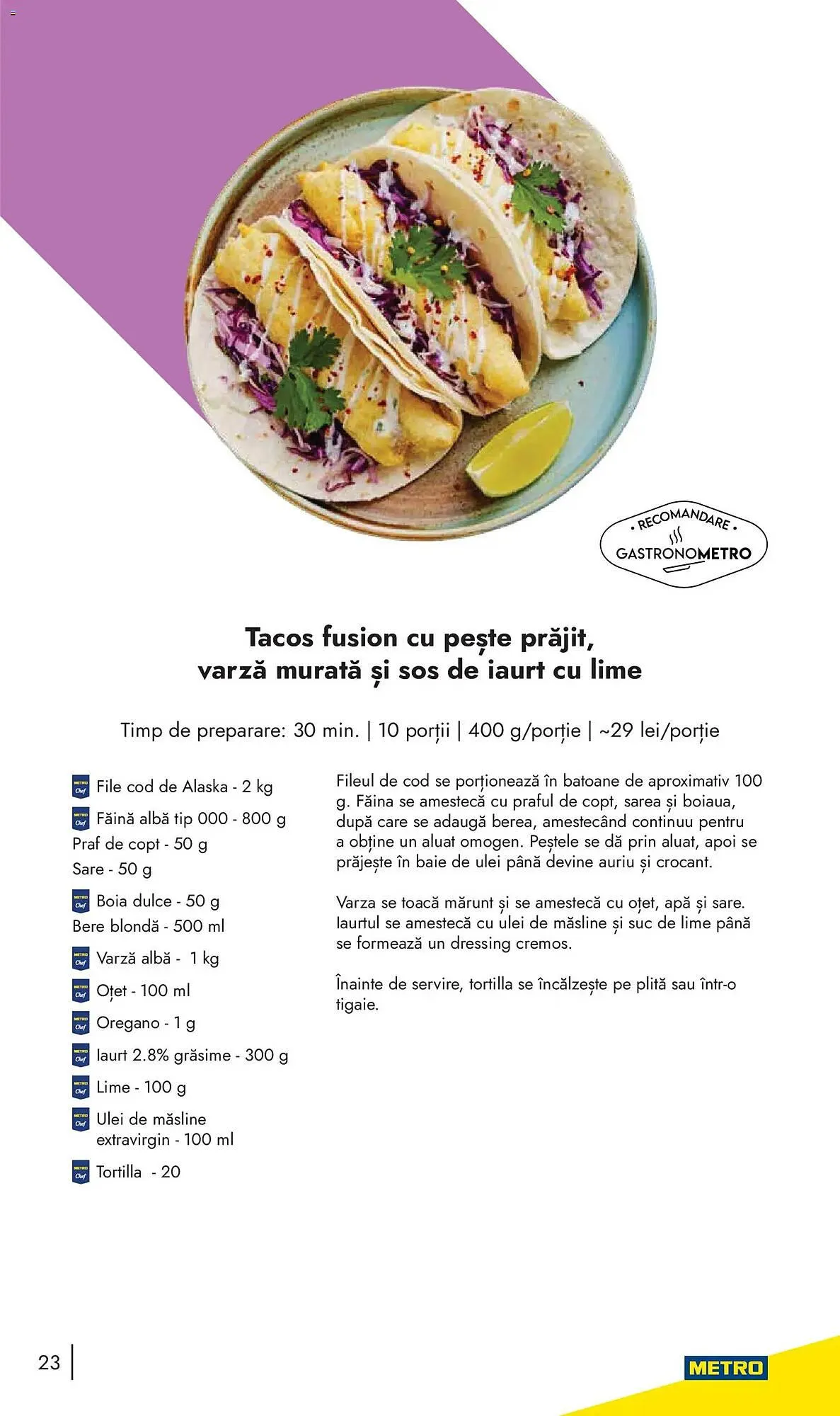 Catalog Catalog Metro de la 9 noiembrie până la 31 decembrie 2026 - Revista Pagina 23