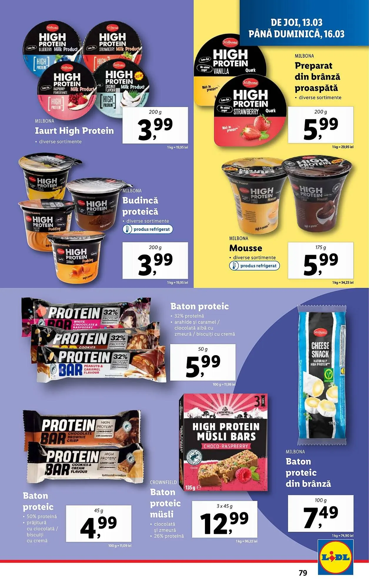 Catalog Catalog Lidl de la 10 martie până la 16 martie 2025 - Revista Pagina 79