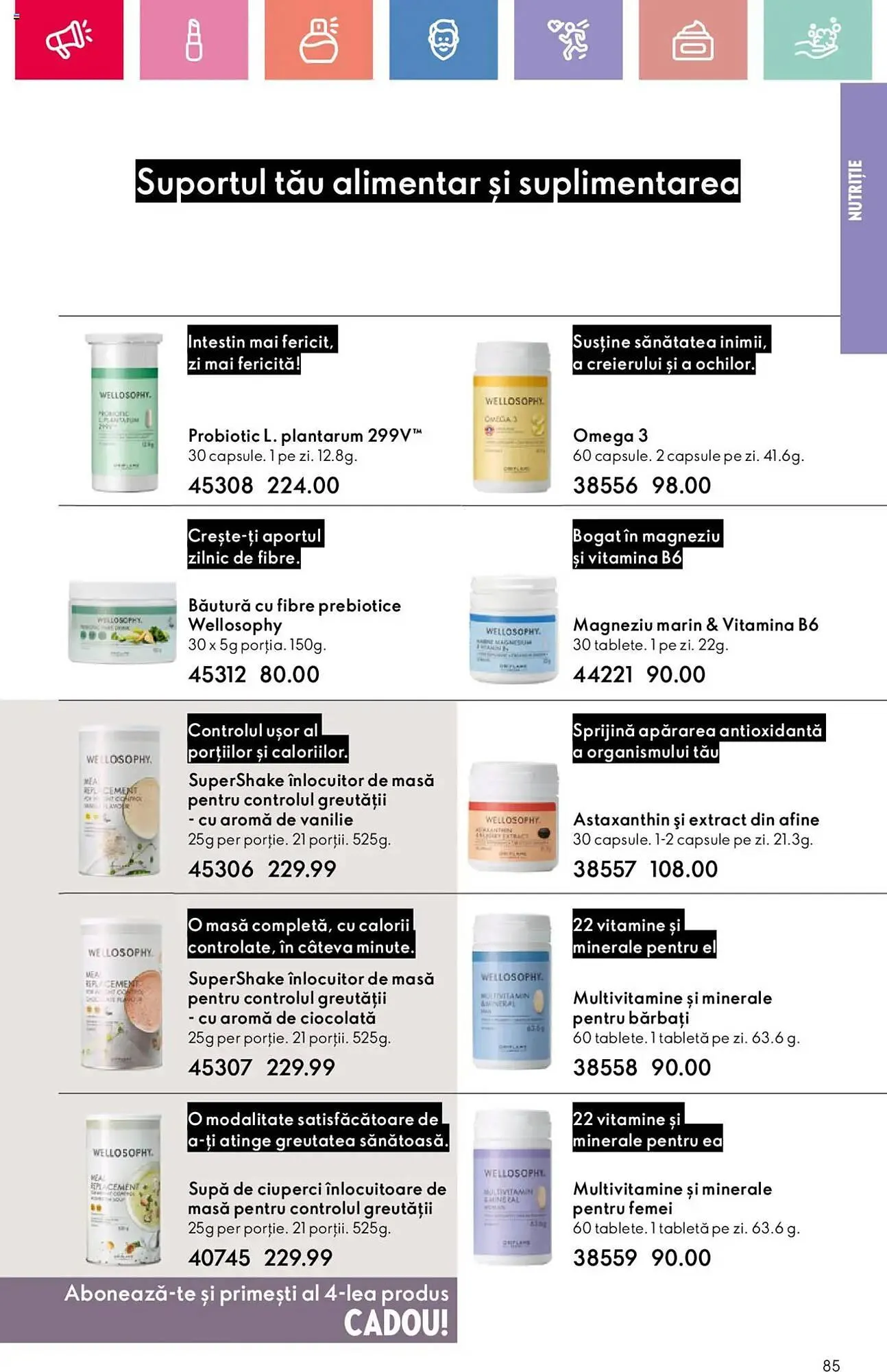 Catalog Catalog Oriflame de la 2 martie până la 22 martie 2025 - Revista Pagina 85