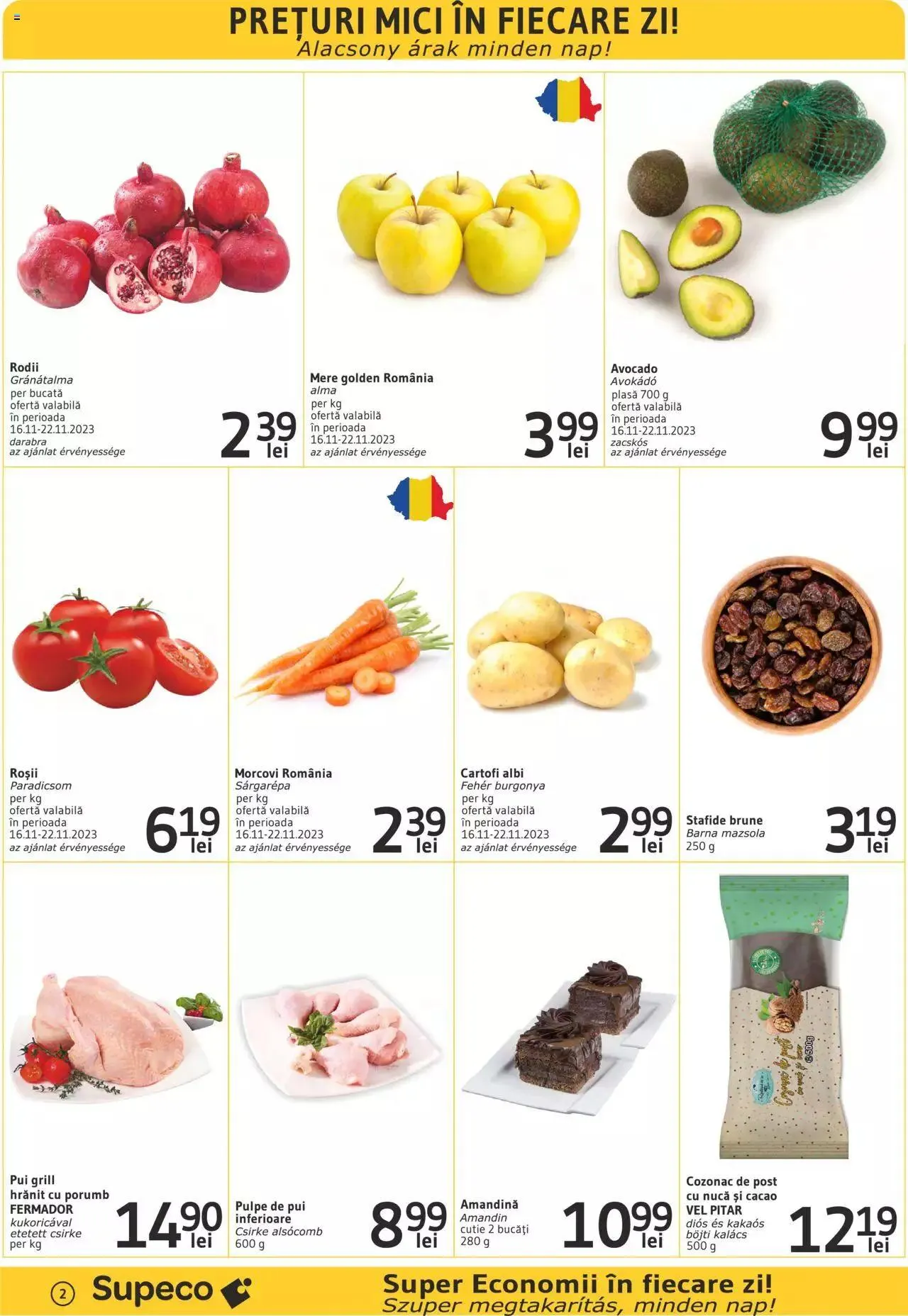 Catalog Catalog Supeco Bilingv de la 16 noiembrie până la 29 noiembrie 2023 - Revista Pagina 2