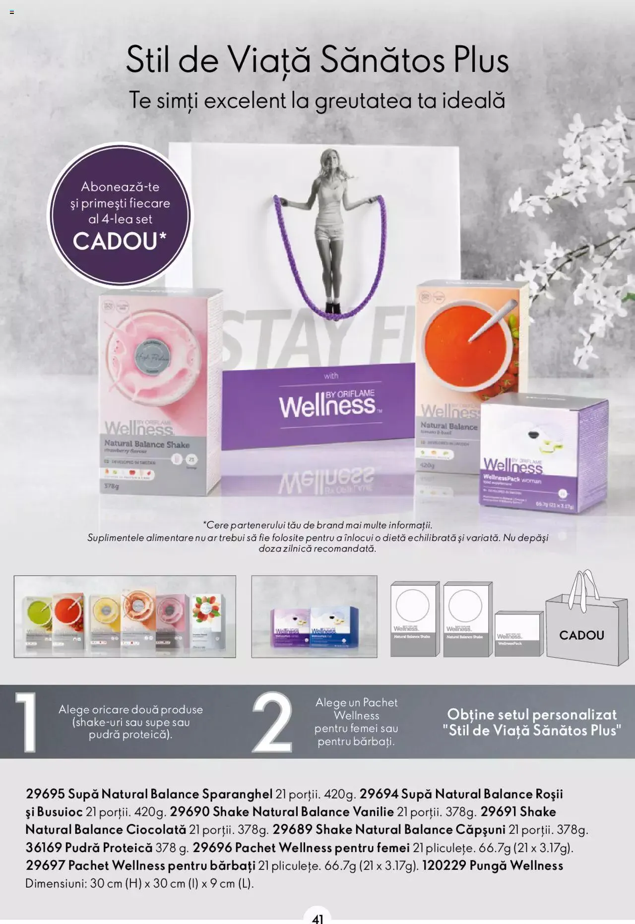 Catalog Oriflame catalog - Wellness de la 3 mai până la 31 decembrie 2023 - Revista Pagina 41