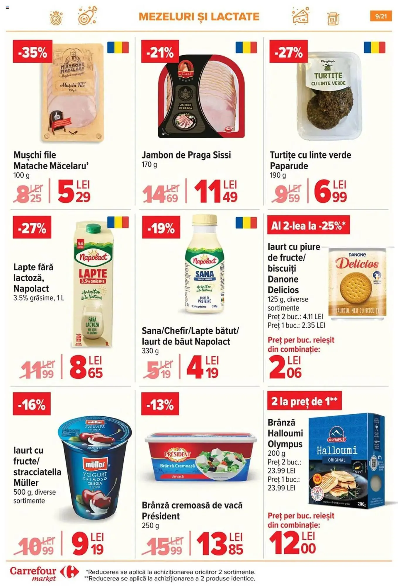 Catalog Catalog Carrefour Market de la 25 iunie până la 1 iulie 2025 - Revista Pagina 9