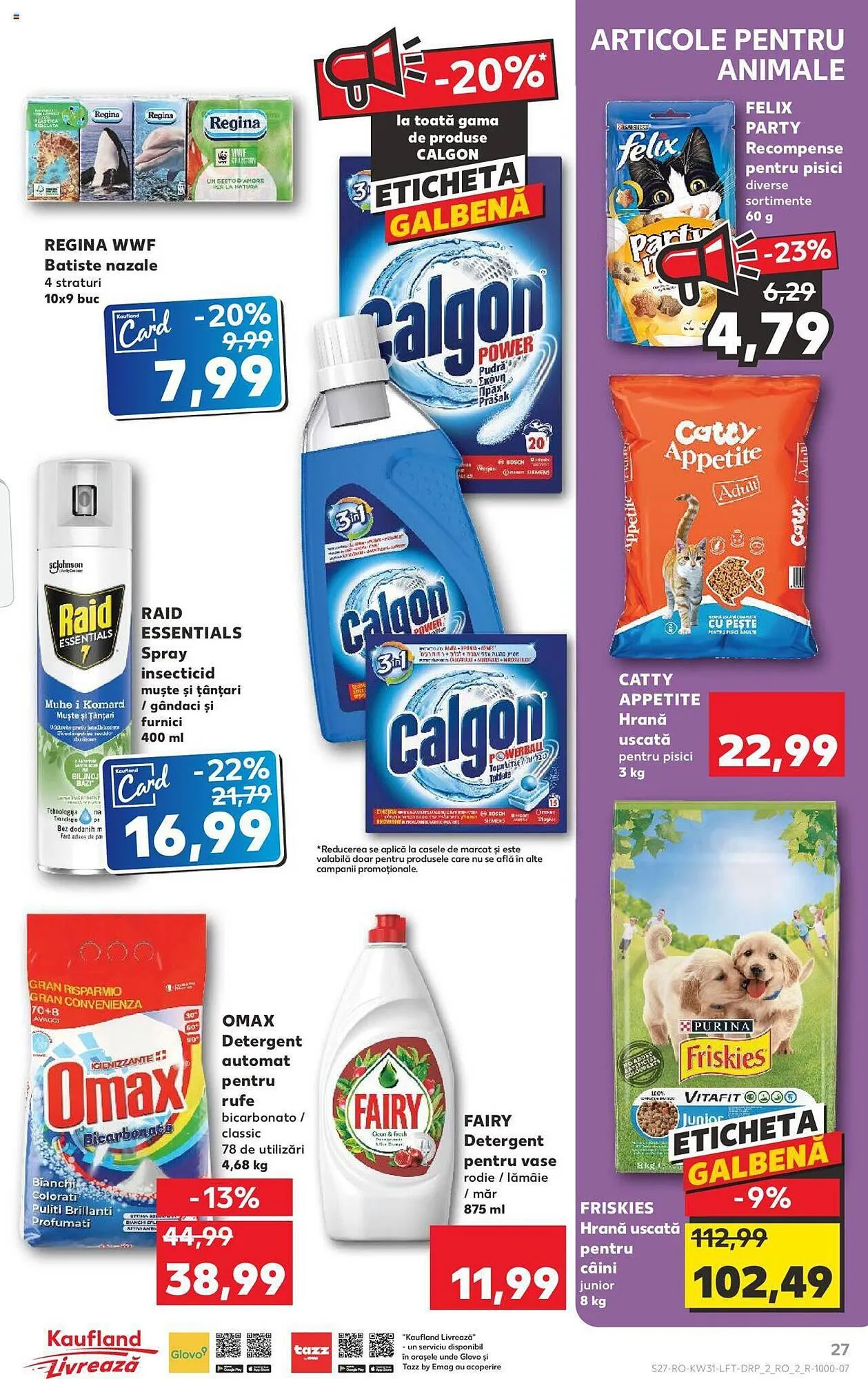 Catalog Kaufland catalog de la 2 august până la 8 august 2023 - Revista Pagina 27