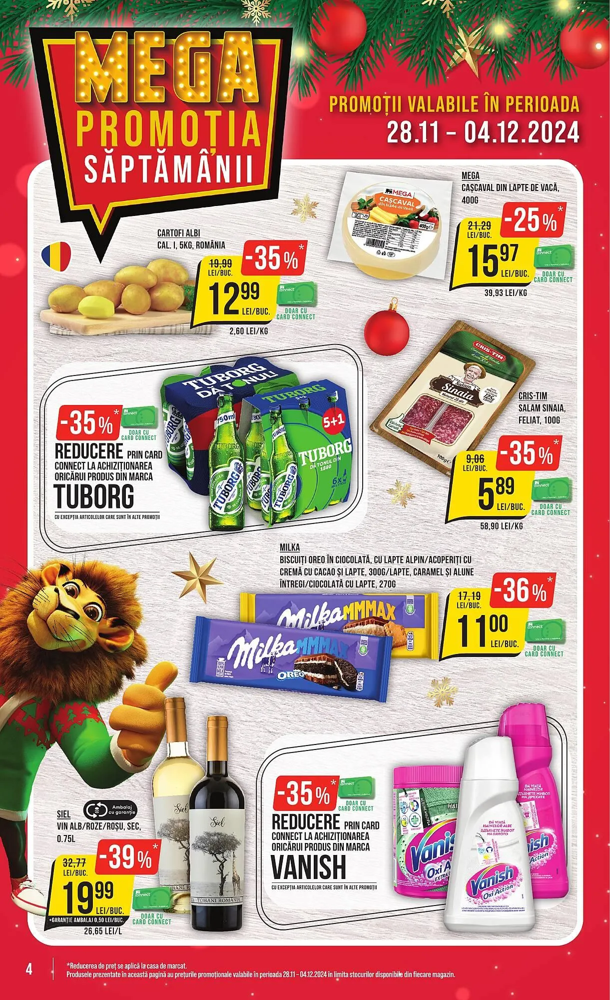 Catalog Catalog Mega Image de la 28 noiembrie până la 4 decembrie 2024 - Revista Pagina 4