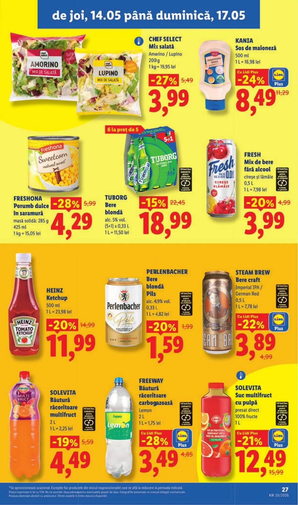 Catalog Catalog Lidl de la 11 mai până la 17 mai 2026 - Revista Pagina 27