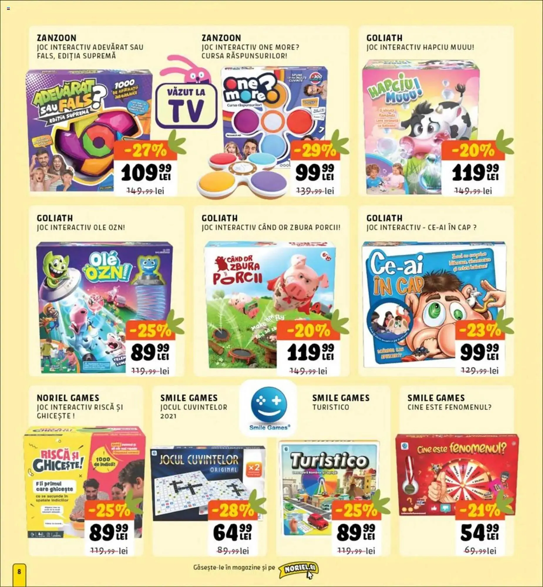 Catalog Magazine Noriel de la 15 martie până la 13 aprilie 2026 - Revista Pagina 8