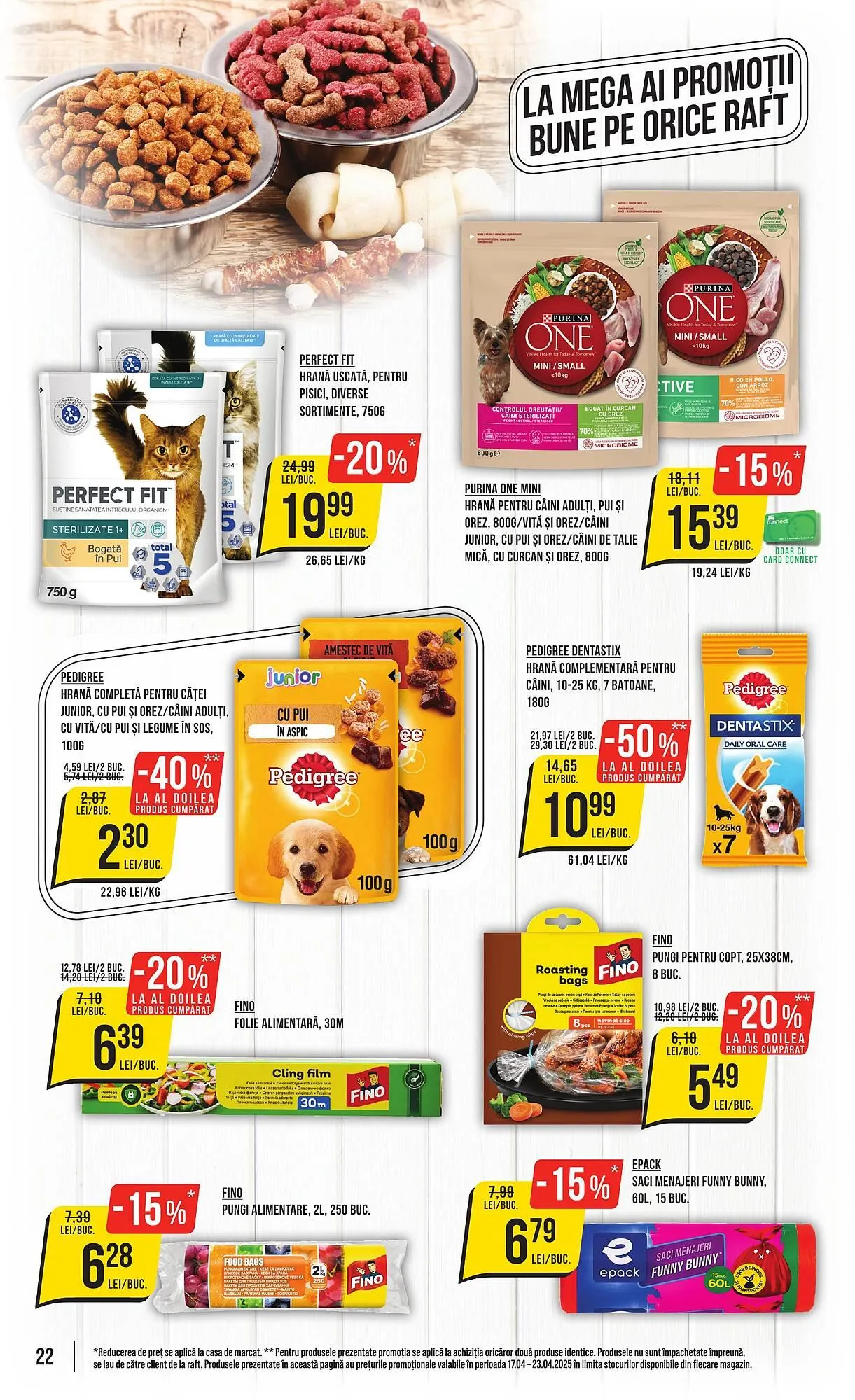 Catalog Catalog Mega Image de la 17 aprilie până la 23 aprilie 2025 - Revista Pagina 22