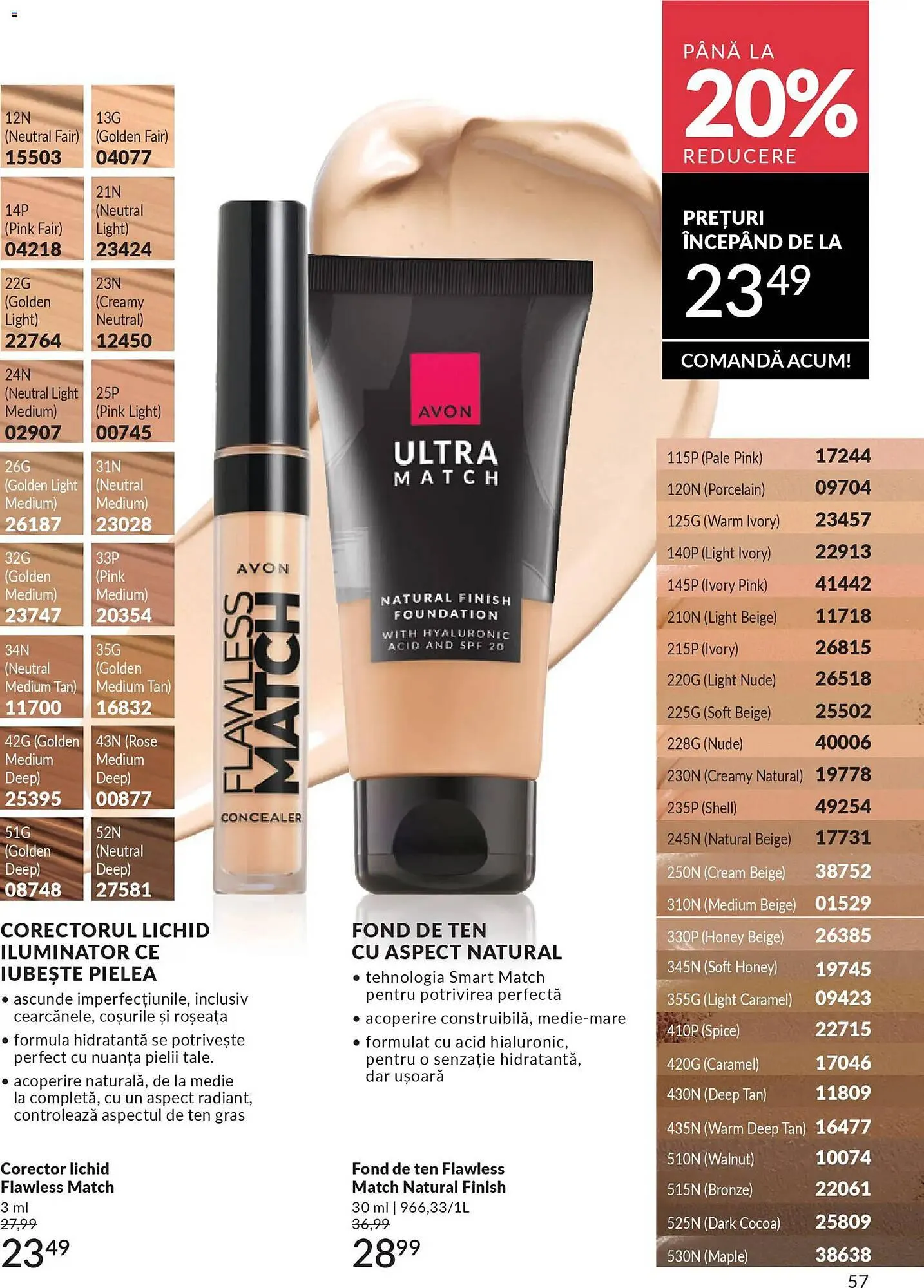 Catalog Catalog Avon de la 28 februarie până la 31 martie 2026 - Revista Pagina 59