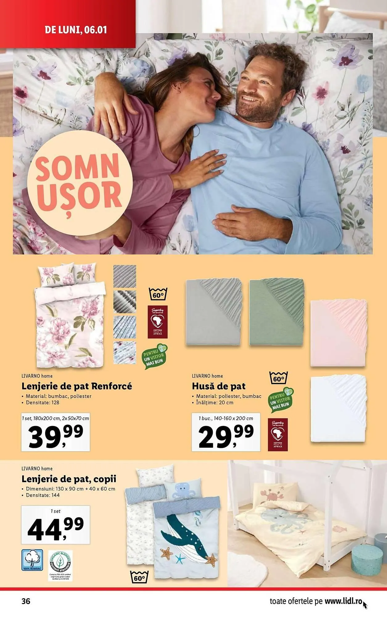 Catalog Catalog Lidl de la 6 ianuarie până la 12 ianuarie 2025 - Revista Pagina 36